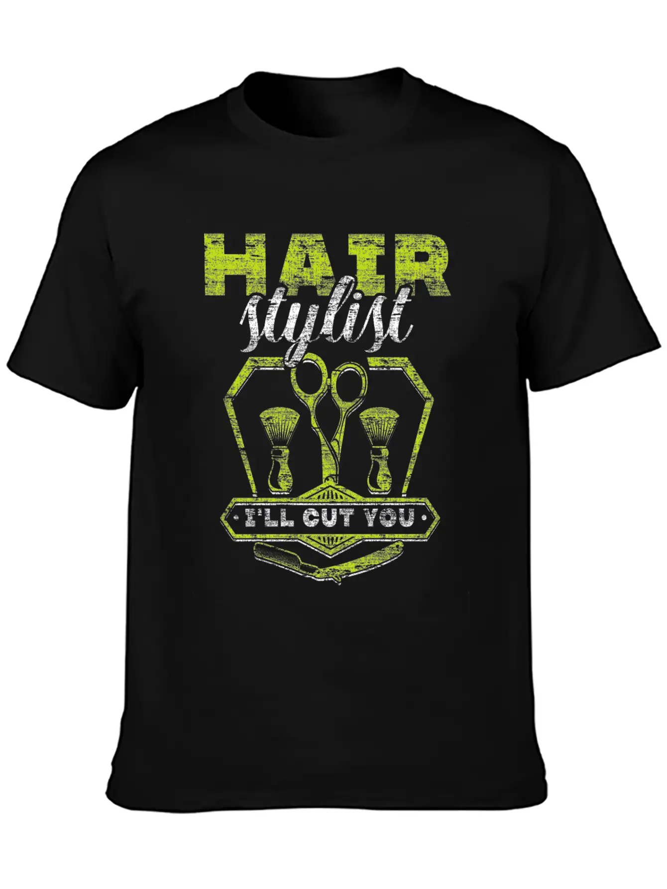 Hair Stylist Unisex Short Sleeve Soft Cotton T-Shirt – Casual Everyday Wear