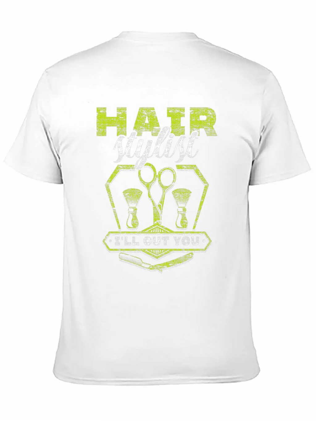 Hair Stylist Unisex Short Sleeve Soft Cotton T-Shirt – Casual Everyday Wear