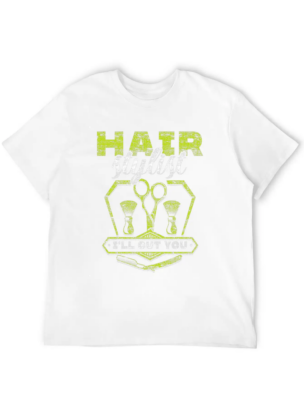 Hair Stylist Unisex Short Sleeve Soft Cotton T-Shirt – Casual Everyday Wear