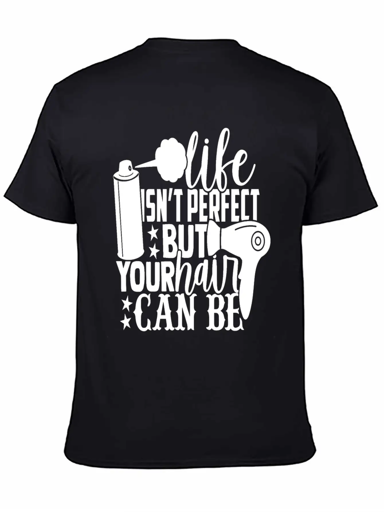 Hairdresser Accessories Unisex Casual T-Shirt – Clean Design For Daily Comfort
