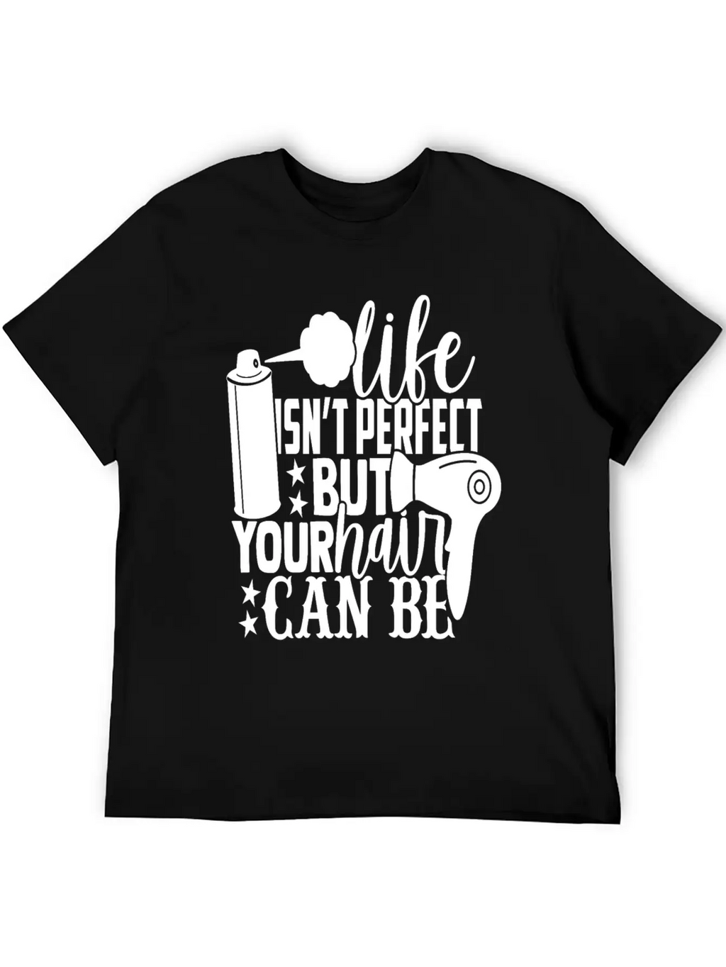 Hairdresser Accessories Unisex Casual T-Shirt – Clean Design For Daily Comfort