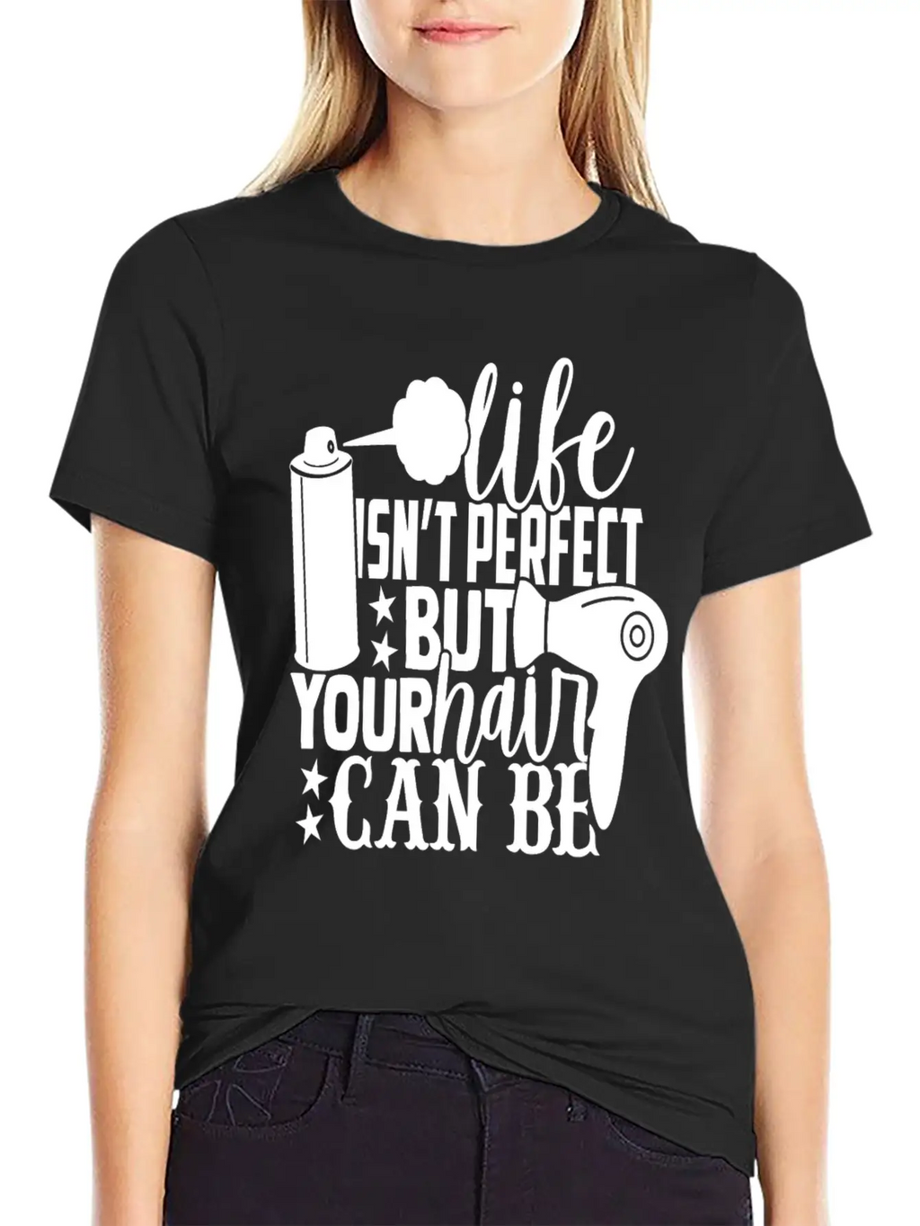 Hairdresser Accessories Unisex Casual T-Shirt – Clean Design For Daily Comfort