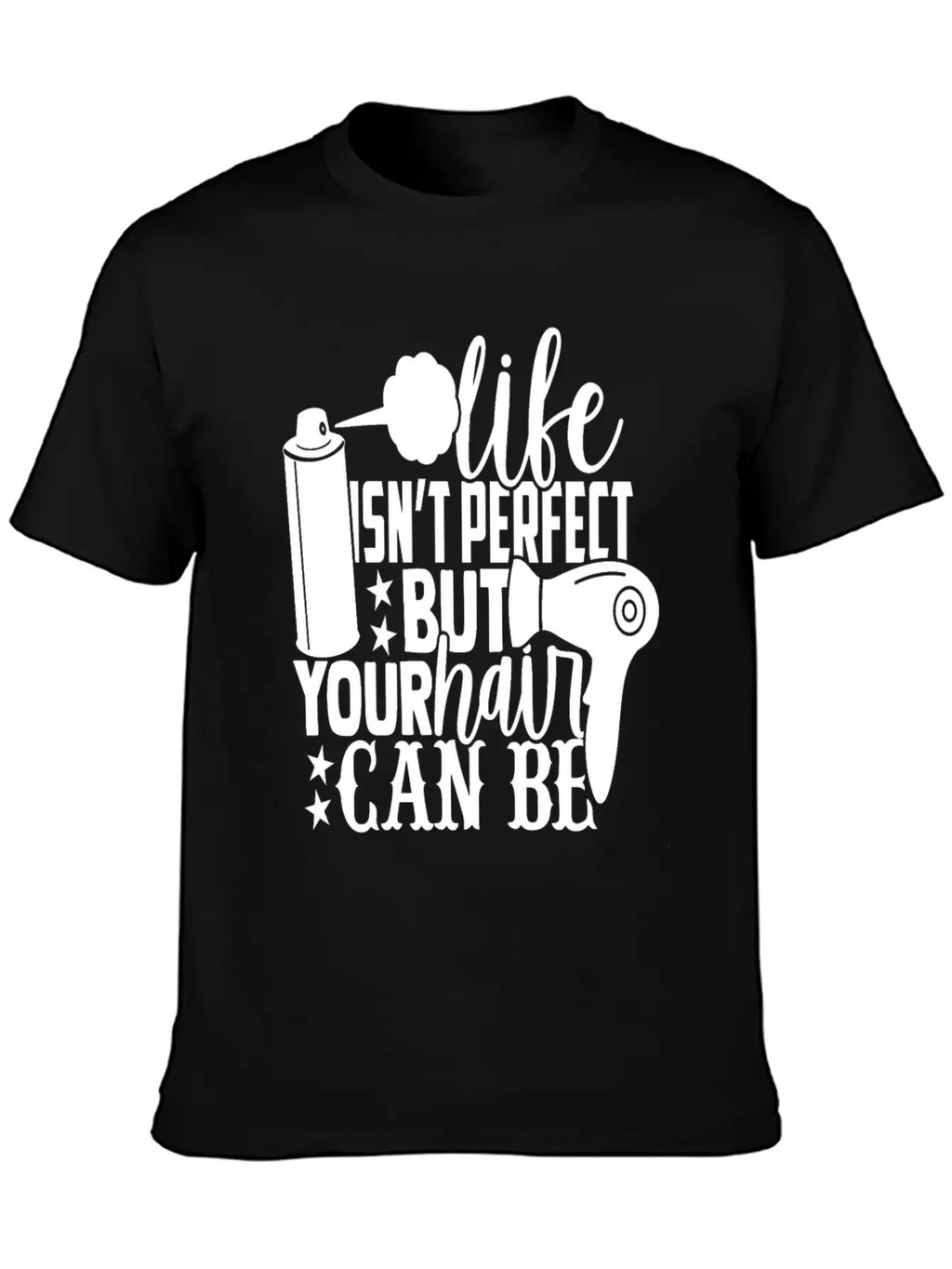 Hairdresser Accessories Unisex Casual T-Shirt – Clean Design For Daily Comfort