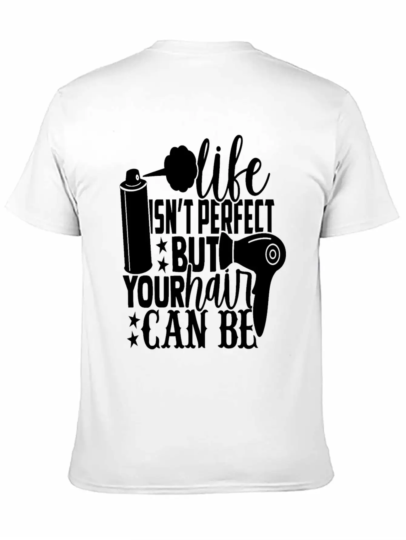 Hairdresser Accessories Unisex Casual T-Shirt – Clean Design For Daily Comfort