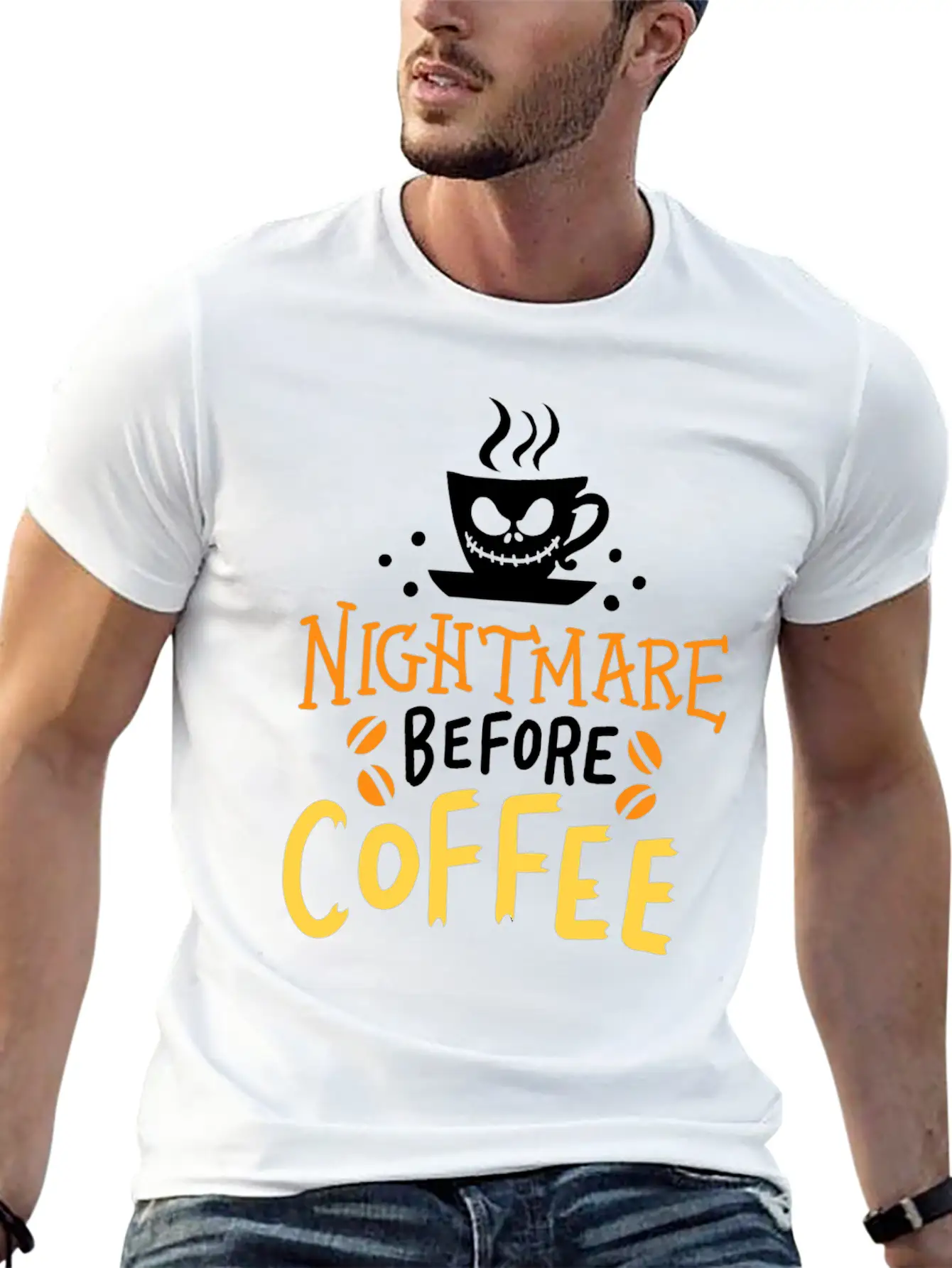 Halloween Casual Graphic T-Shirt – Simple And Comfortable Daily Wear