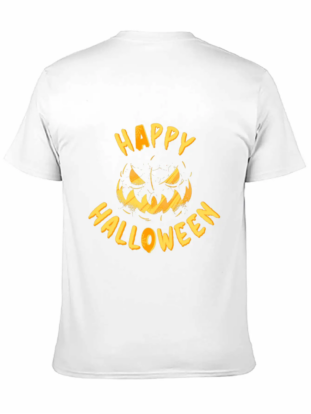 Halloween Happy Grimace Scary Horror Funny Pumpkin Unisex Casual T-Shirt – Clean Design For Daily Comfort