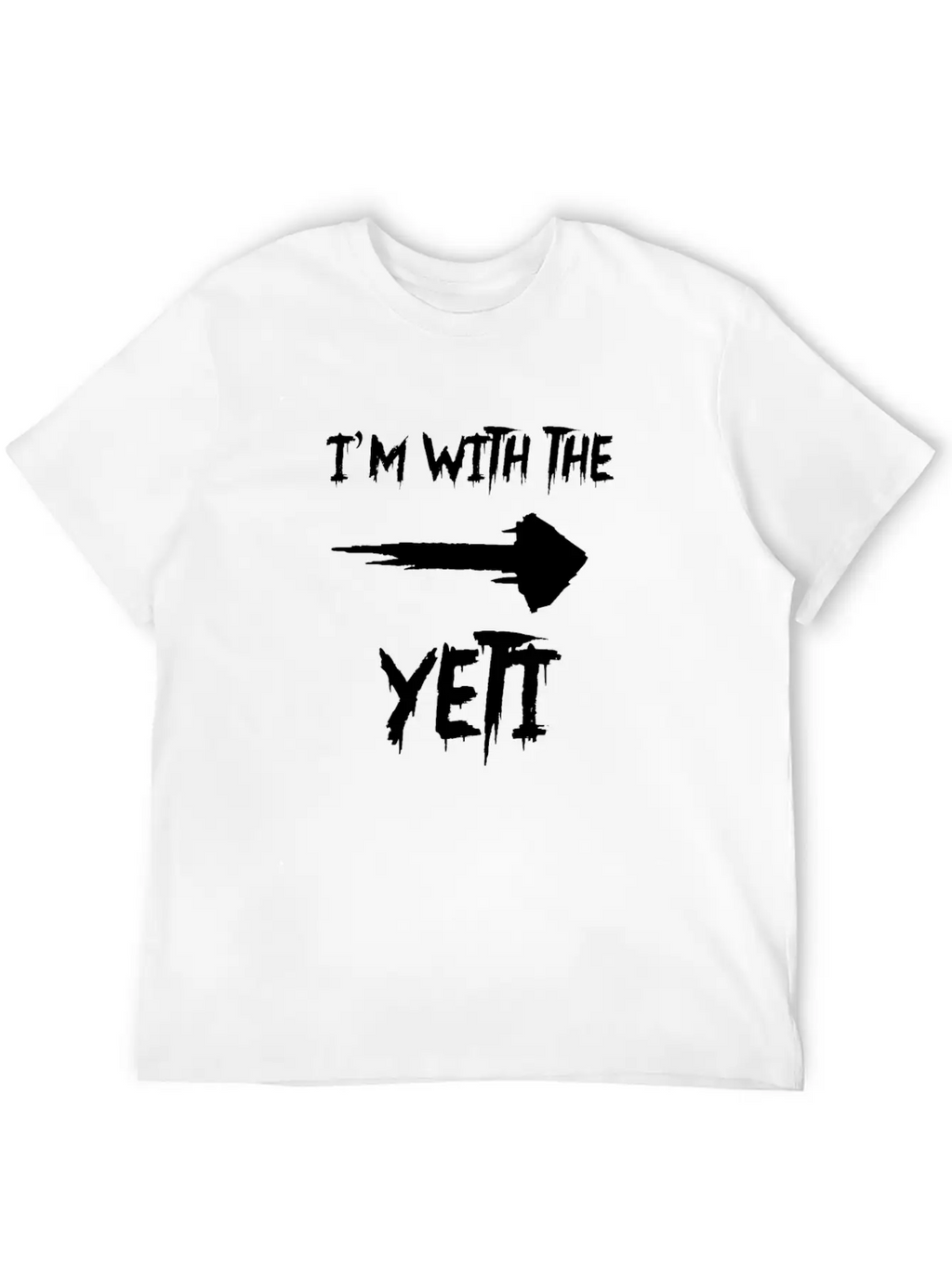 Halloween I'm With The Yeti Bigfoot Matching Part Classic Fit Graphic Tee For Daily Comfort – Unisex Cotton Shirt