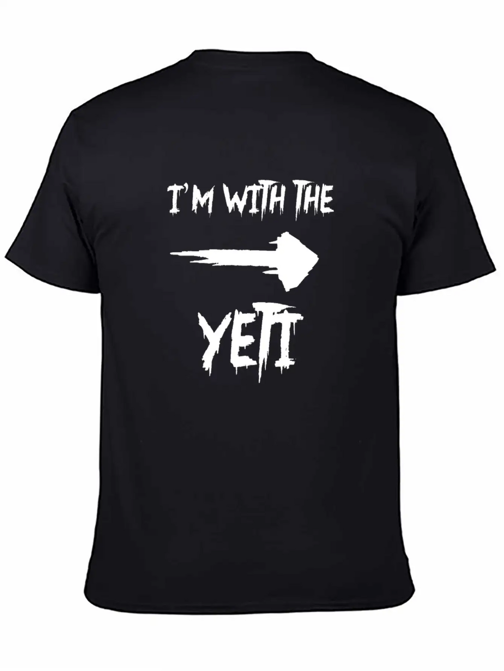 Halloween I'm With The Yeti Bigfoot Matching Part Classic Fit Graphic Tee For Daily Comfort – Unisex Cotton Shirt