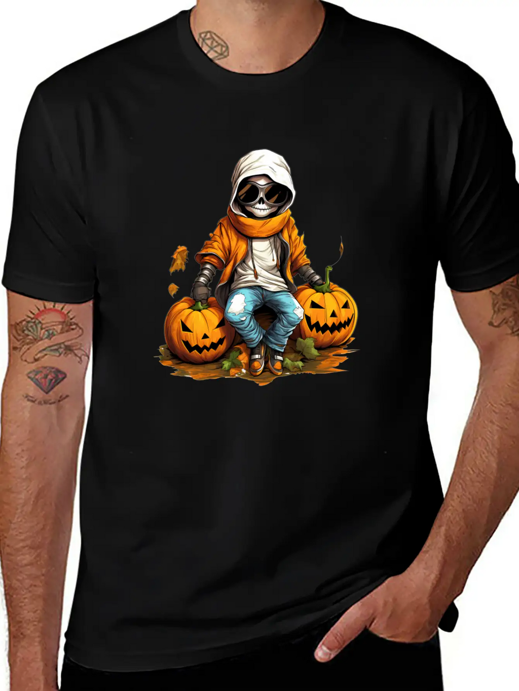 Halloween Nightmares Unisex Casual T-Shirt – Clean Design For Daily Comfort