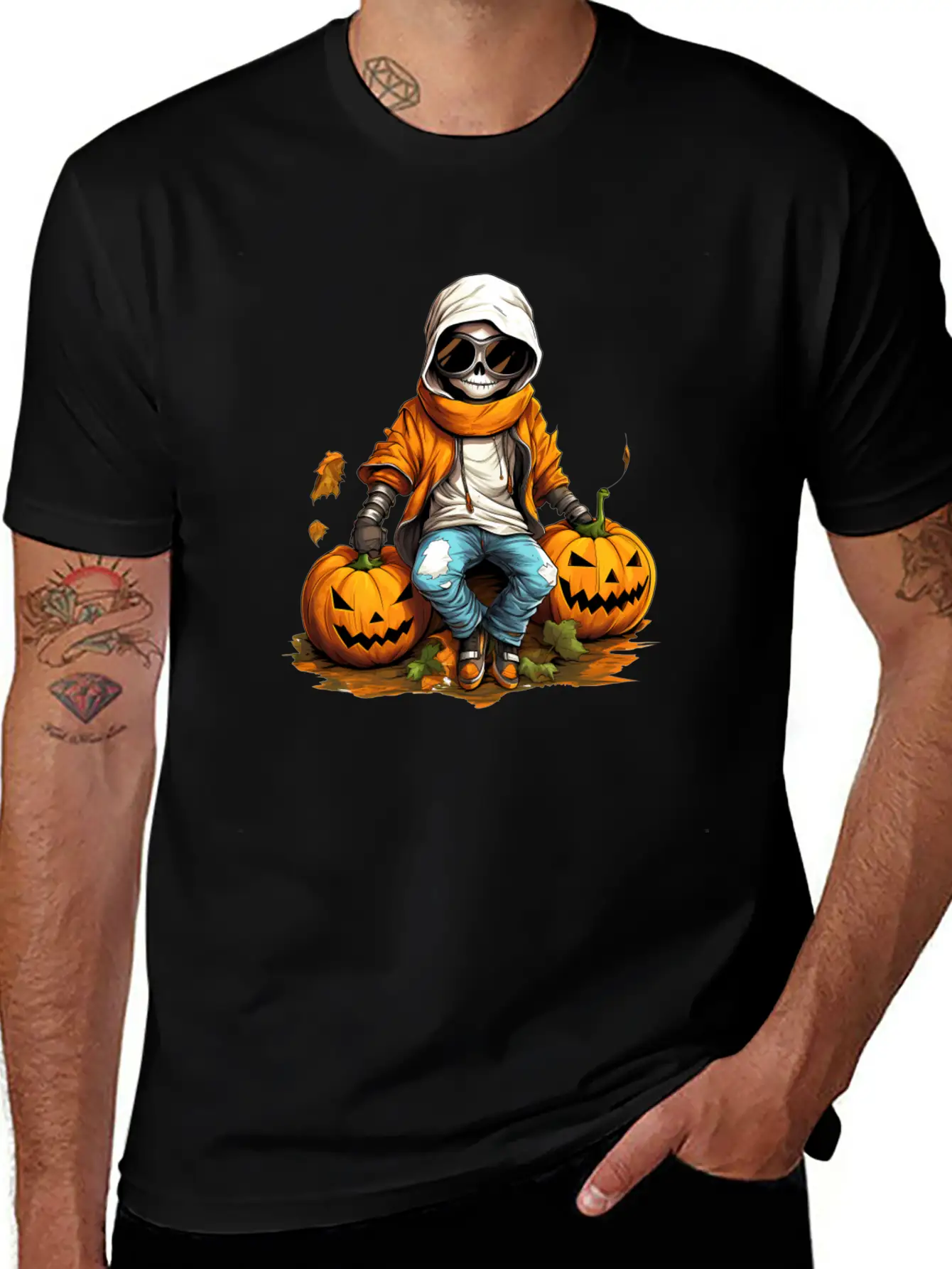 Halloween Nightmares Unisex Casual T-Shirt – Clean Design For Daily Comfort