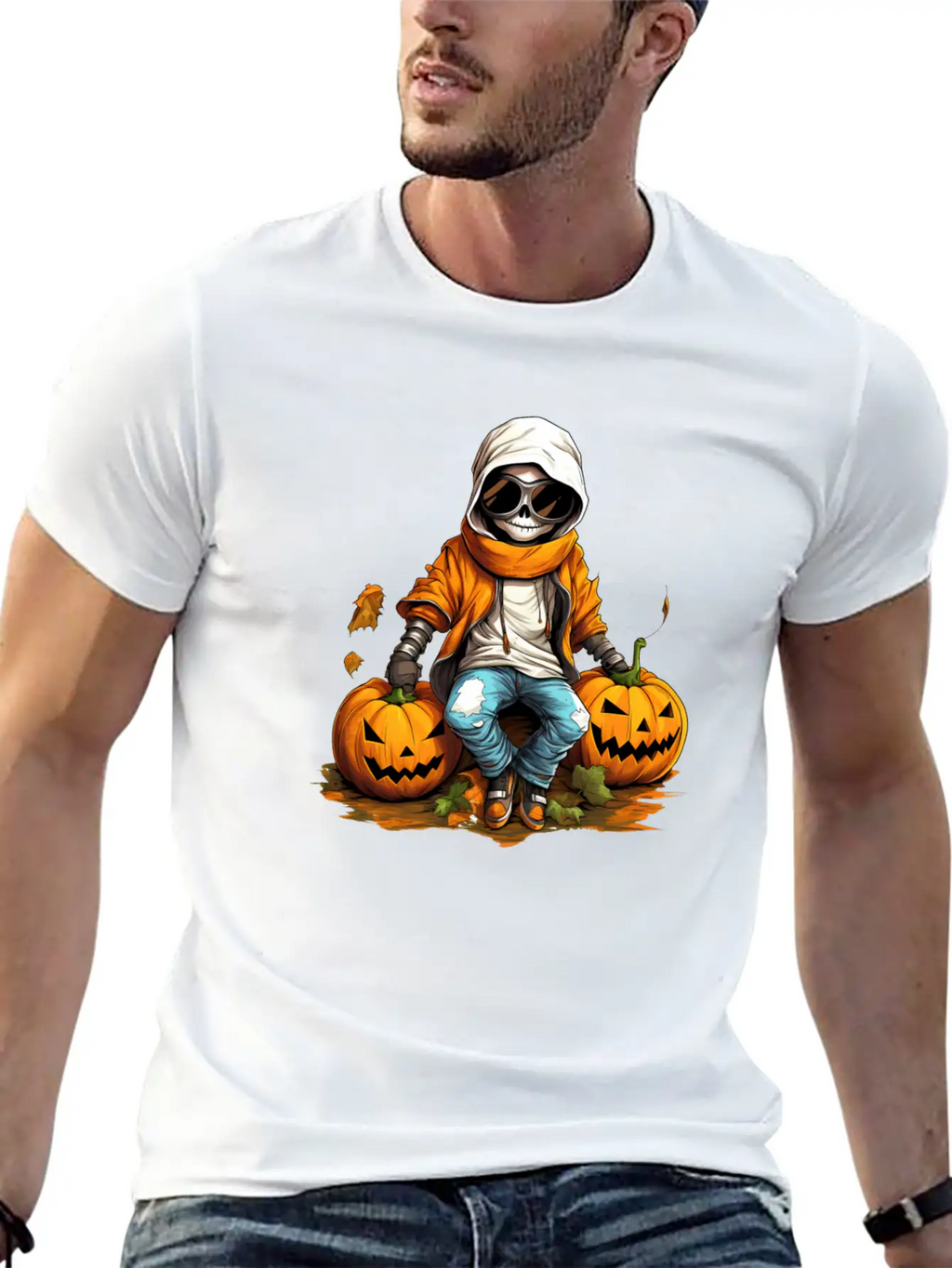 Halloween Nightmares Unisex Casual T-Shirt – Clean Design For Daily Comfort
