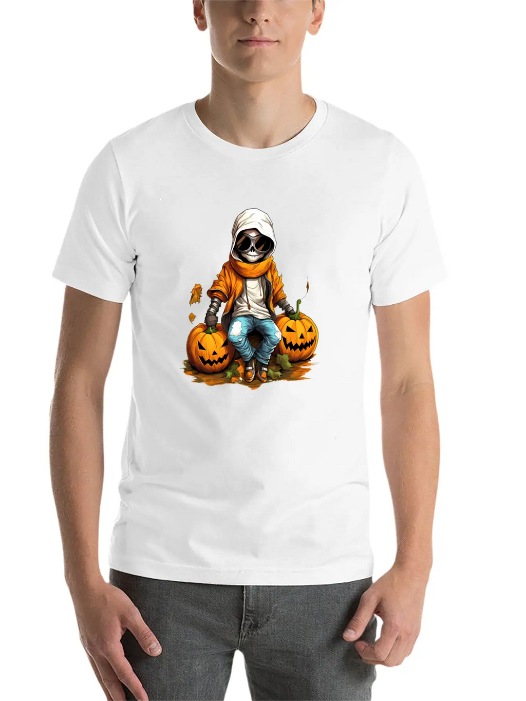 Halloween Nightmares Unisex Casual T-Shirt – Clean Design For Daily Comfort
