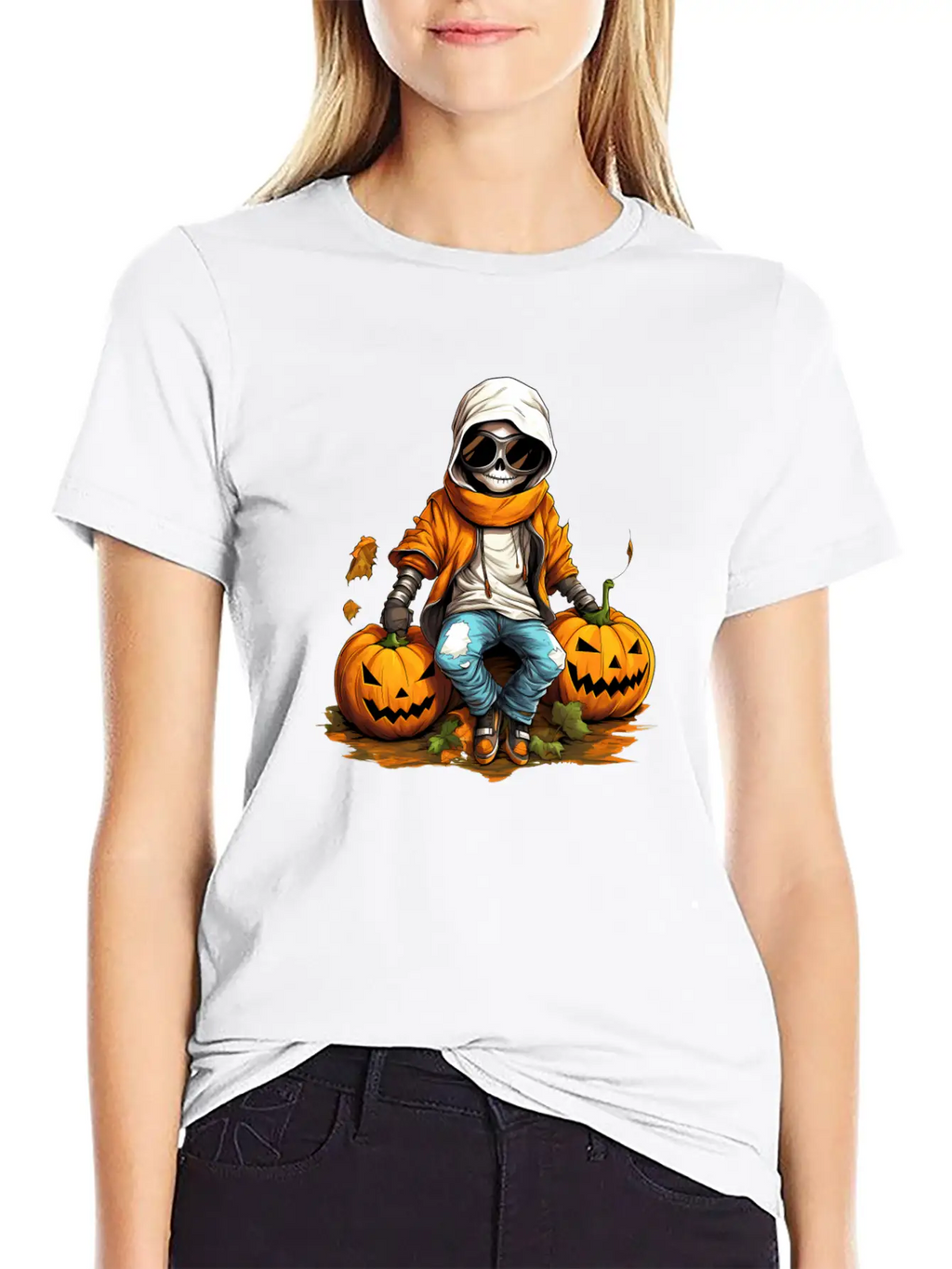 Halloween Nightmares Unisex Casual T-Shirt – Clean Design For Daily Comfort