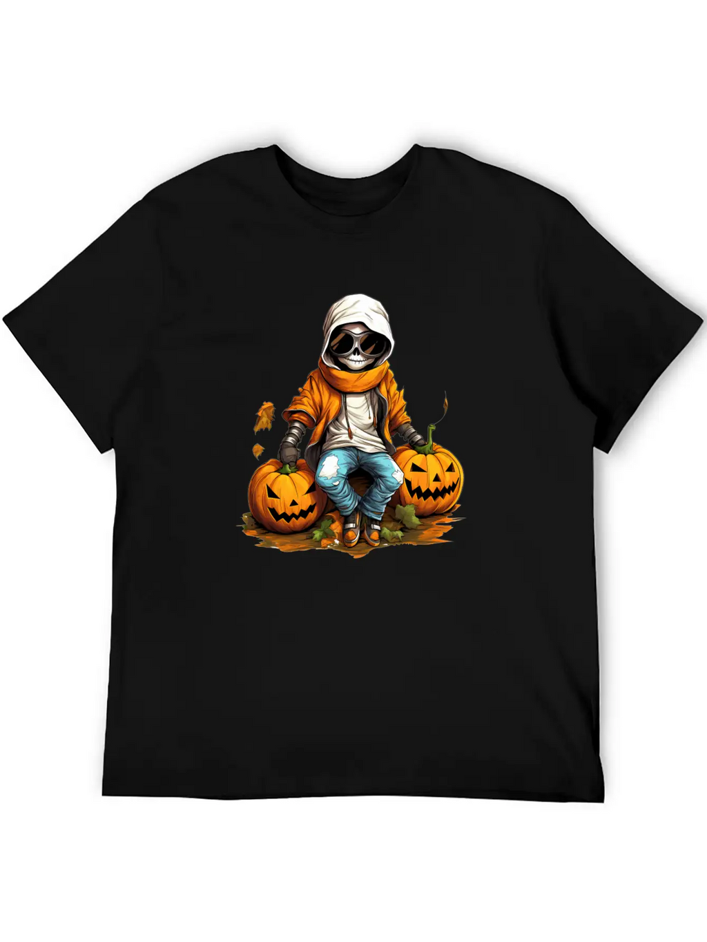 Halloween Nightmares Unisex Casual T-Shirt – Clean Design For Daily Comfort