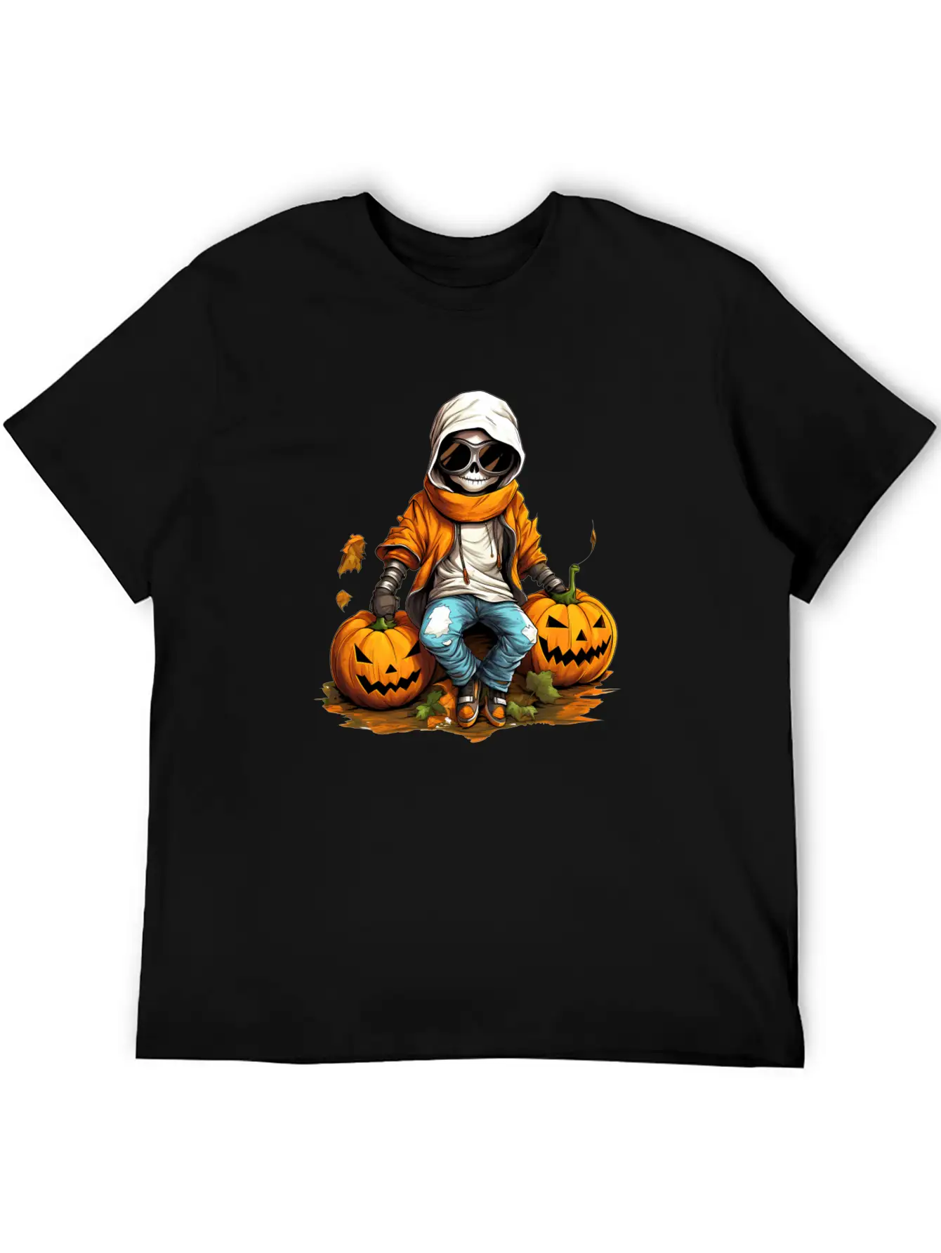 Halloween Nightmares Unisex Casual T-Shirt – Clean Design For Daily Comfort
