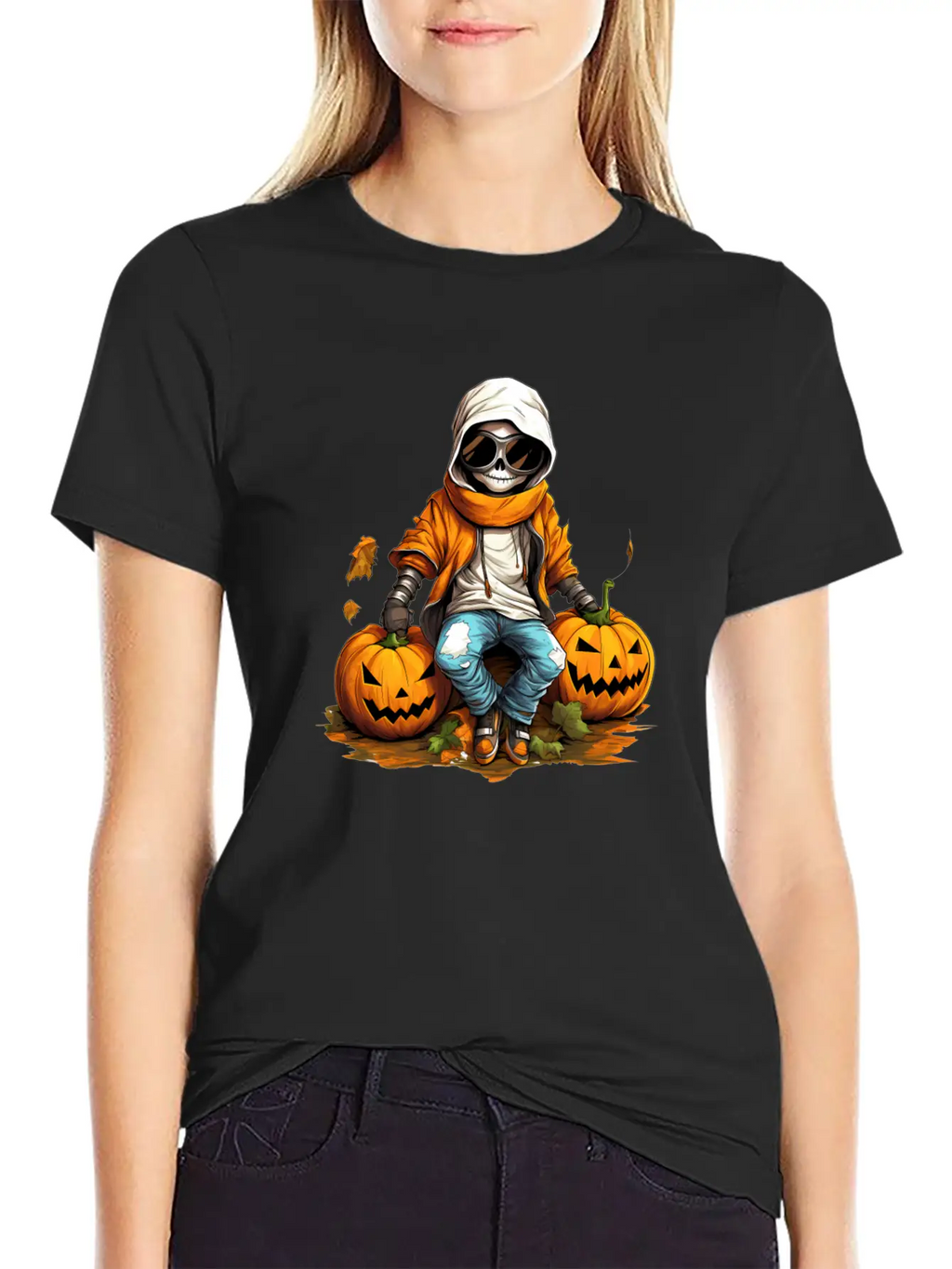Halloween Nightmares Unisex Casual T-Shirt – Clean Design For Daily Comfort