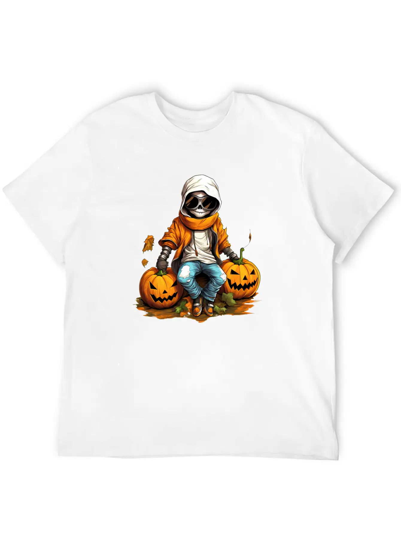 Halloween Nightmares Unisex Casual T-Shirt – Clean Design For Daily Comfort