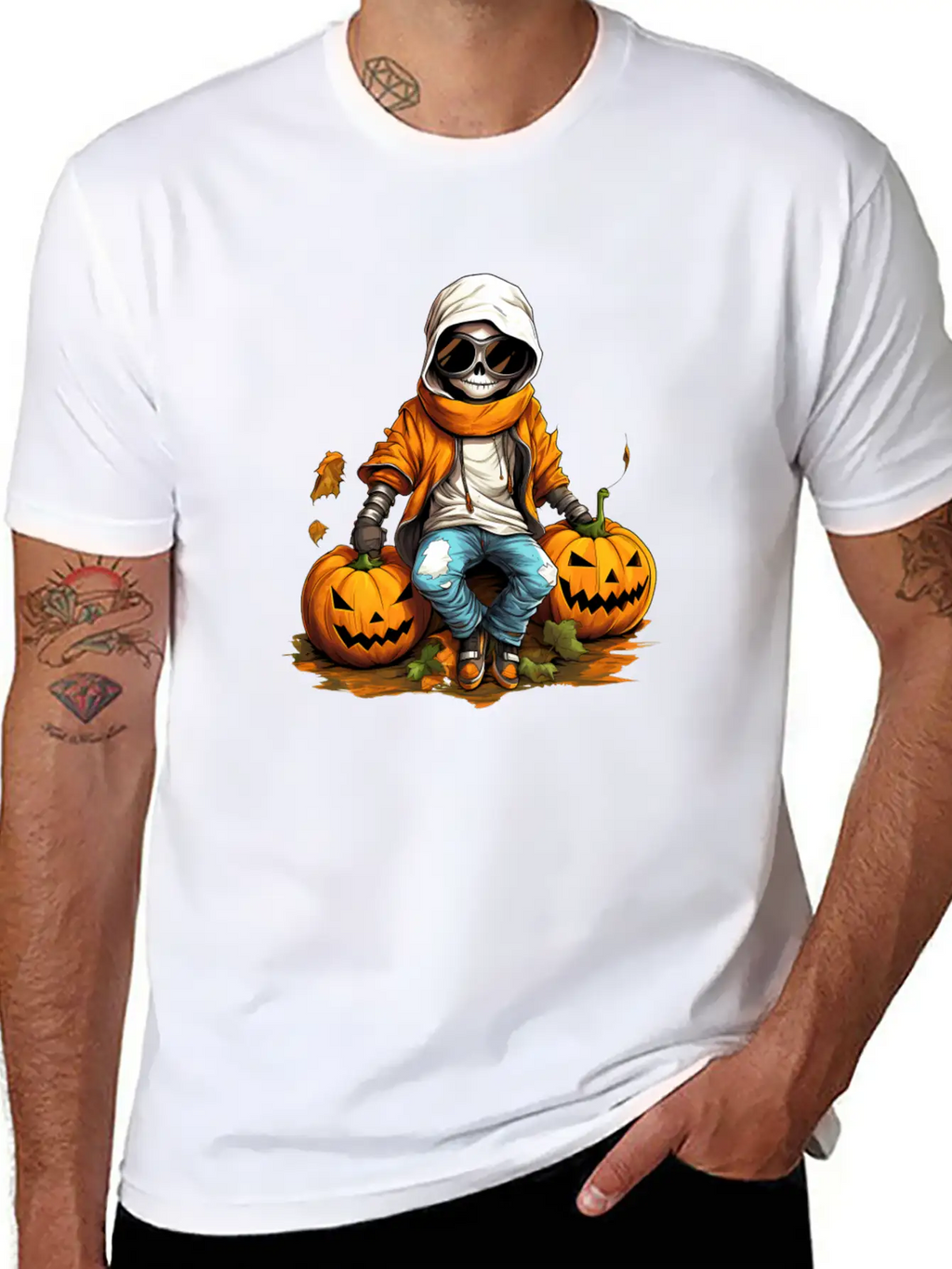 Halloween Nightmares Unisex Casual T-Shirt – Clean Design For Daily Comfort