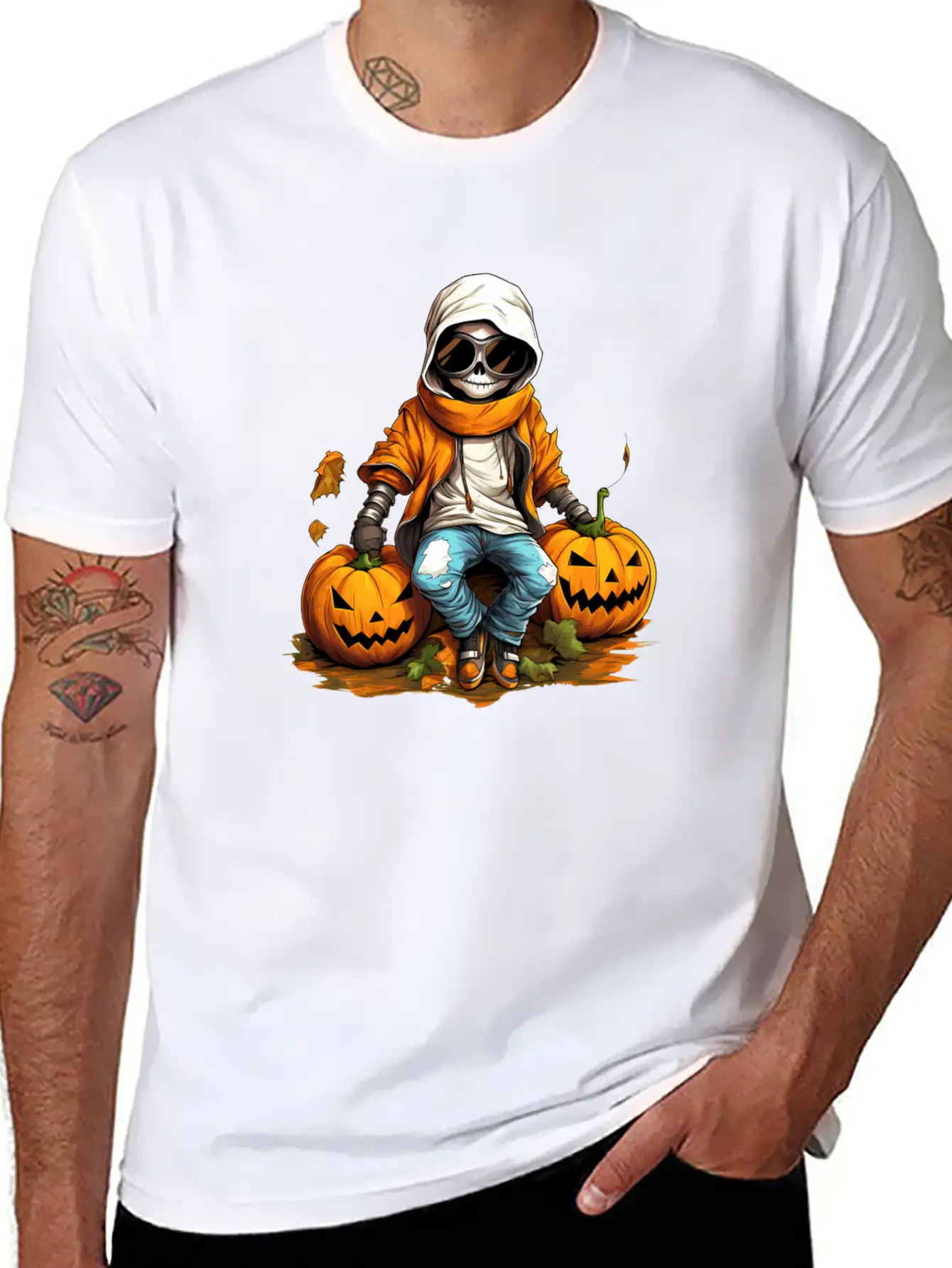 Halloween Nightmares Unisex Casual T-Shirt – Clean Design For Daily Comfort