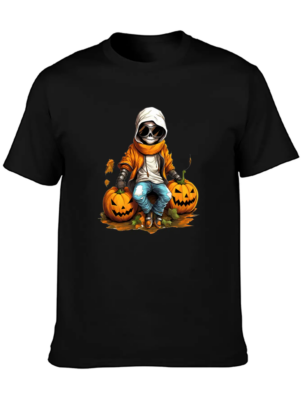Halloween Nightmares Unisex Casual T-Shirt – Clean Design For Daily Comfort