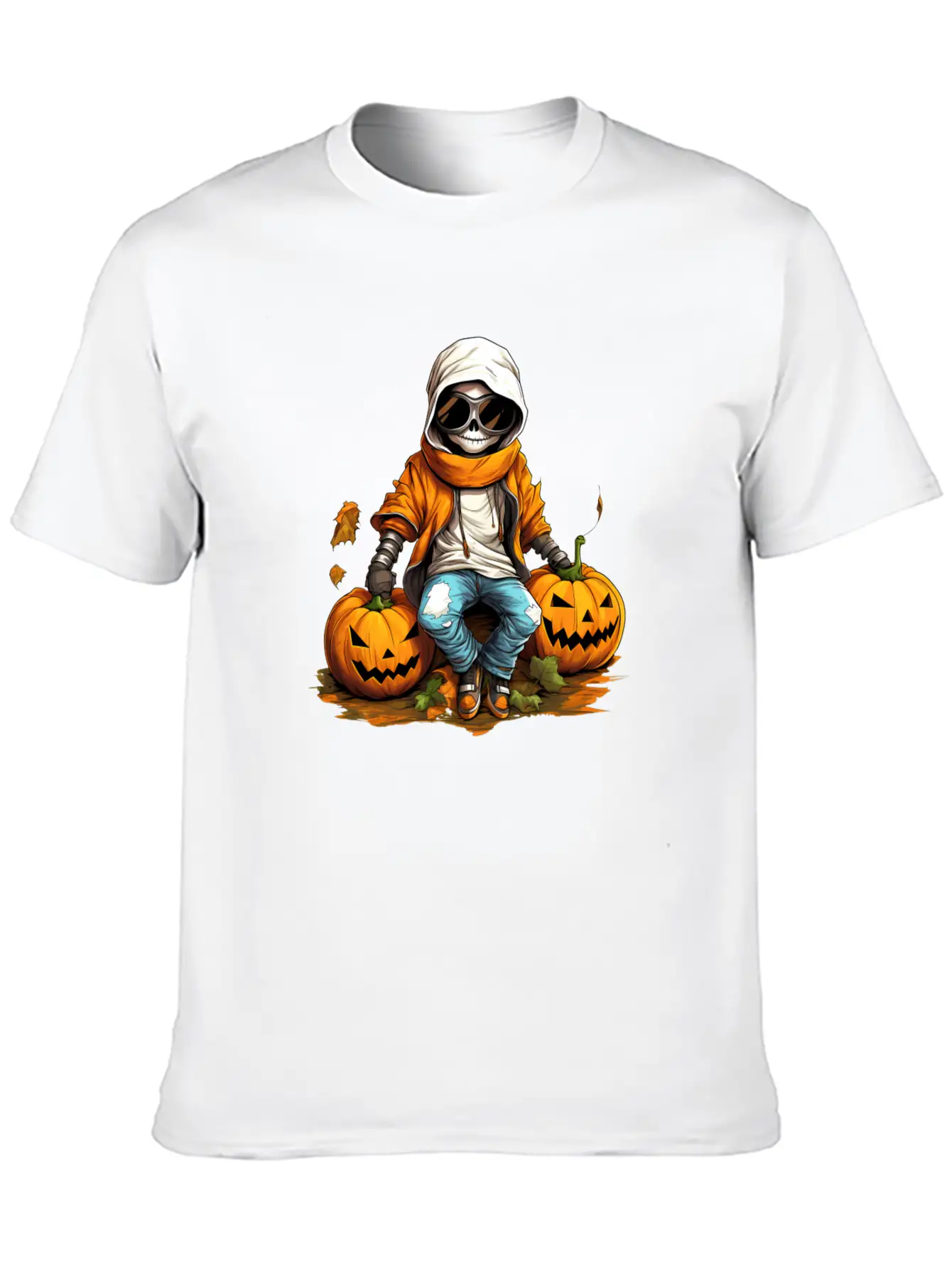 Halloween Nightmares Unisex Casual T-Shirt – Clean Design For Daily Comfort