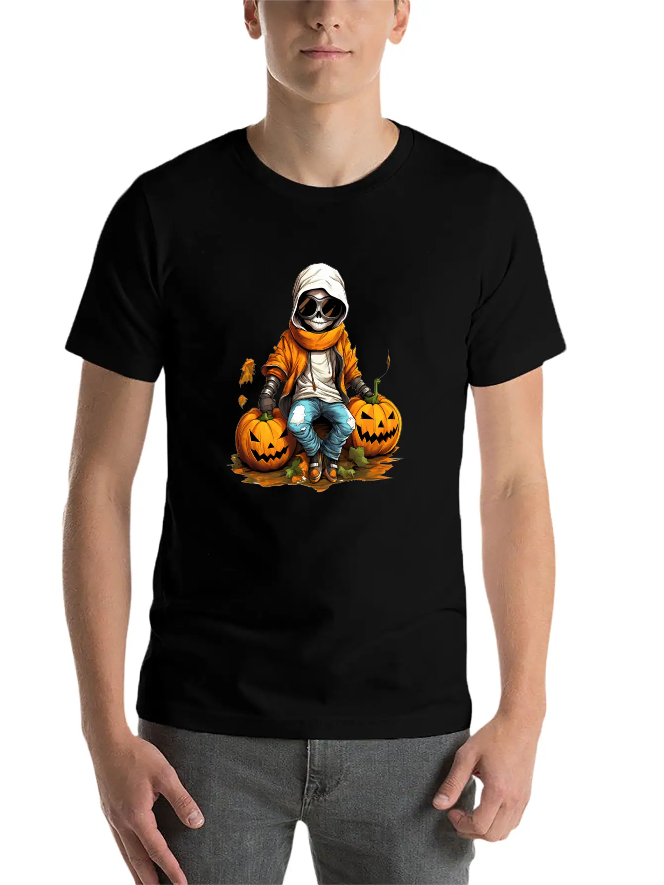 Halloween Nightmares Unisex Casual T-Shirt – Clean Design For Daily Comfort