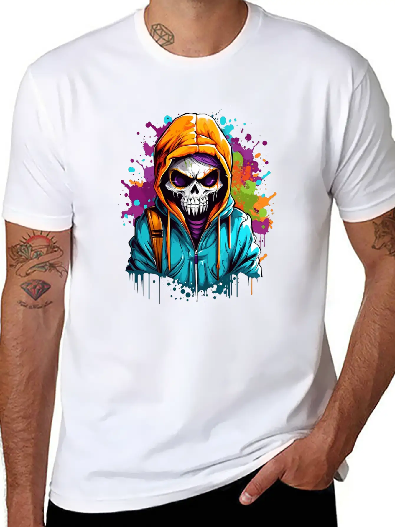Halloween Nightmares Unisex Short Sleeve Soft Cotton T-Shirt – Casual Everyday Wear