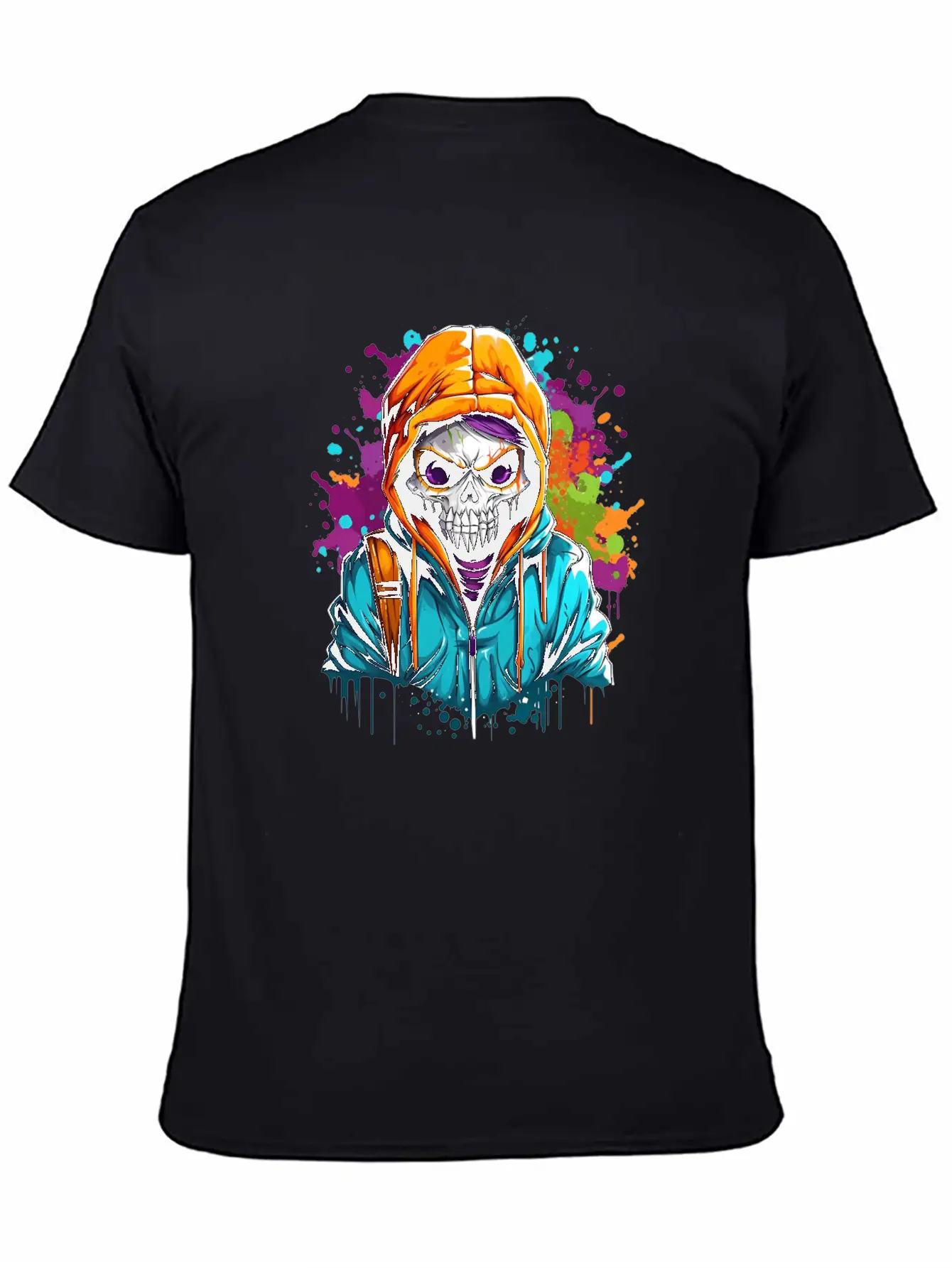 Halloween Nightmares Unisex Short Sleeve Soft Cotton T-Shirt – Casual Everyday Wear