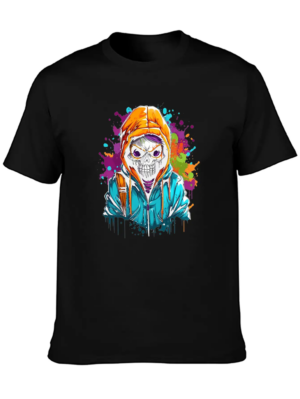 Halloween Nightmares Unisex Short Sleeve Soft Cotton T-Shirt – Casual Everyday Wear