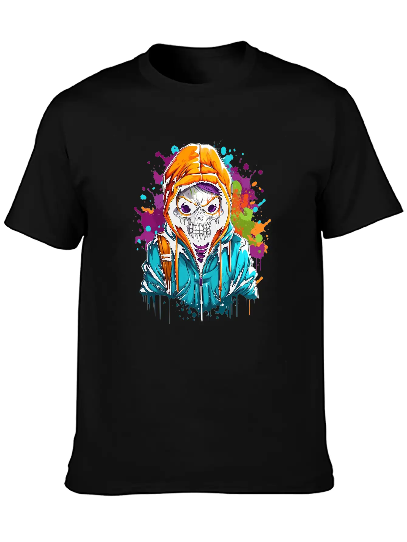 Halloween Nightmares Unisex Short Sleeve Soft Cotton T-Shirt – Casual Everyday Wear