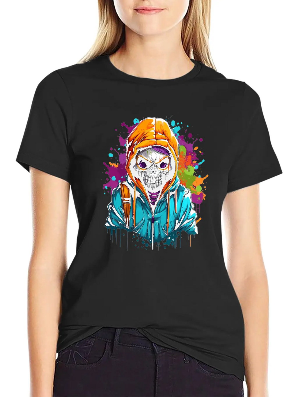 Halloween Nightmares Unisex Short Sleeve Soft Cotton T-Shirt – Casual Everyday Wear