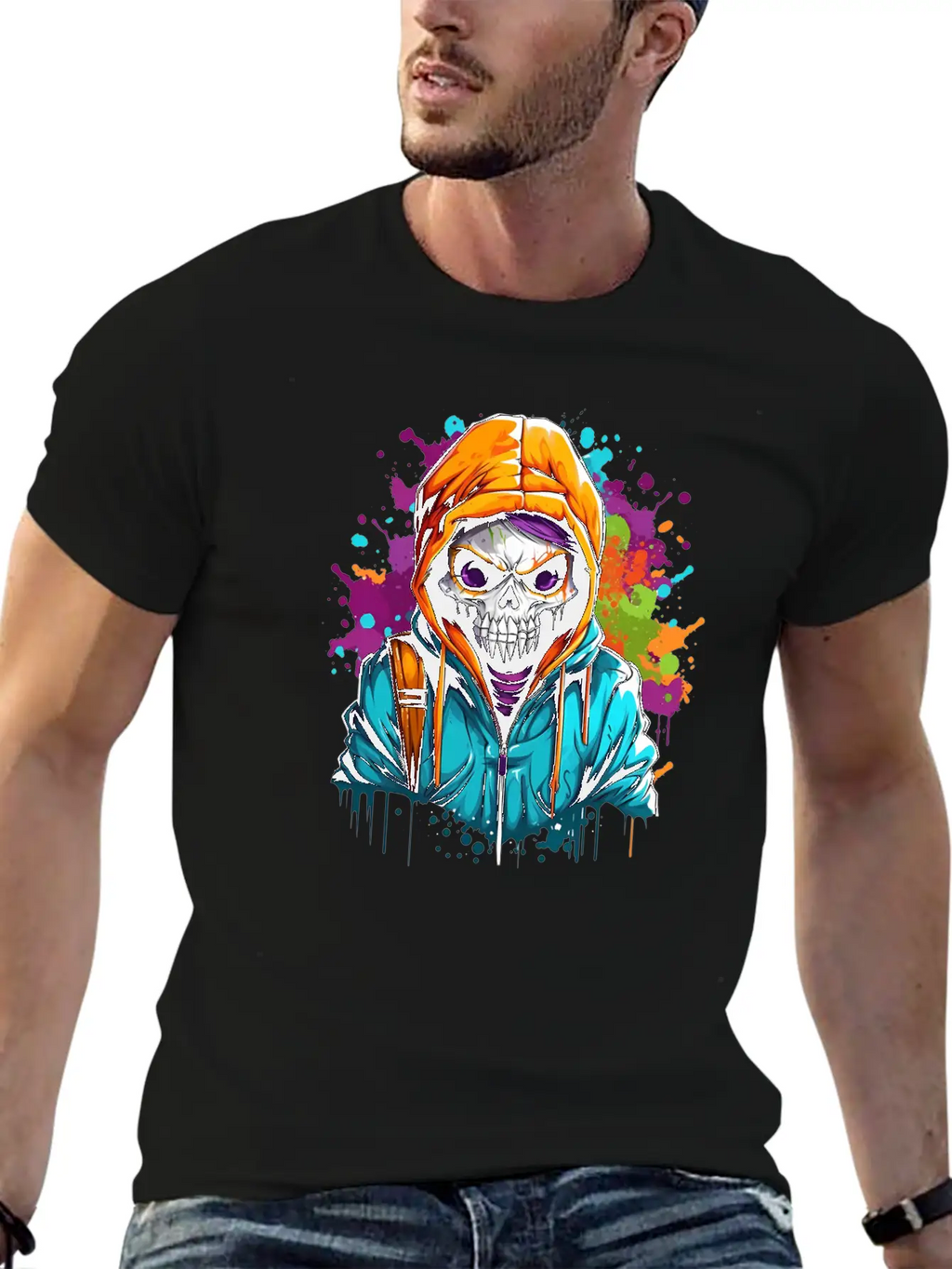 Halloween Nightmares Unisex Short Sleeve Soft Cotton T-Shirt – Casual Everyday Wear