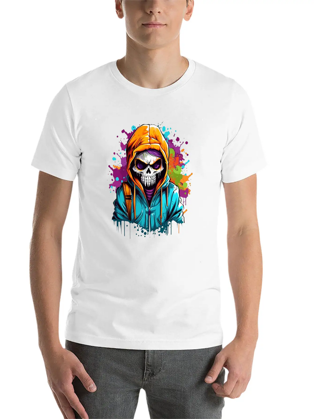 Halloween Nightmares Unisex Short Sleeve Soft Cotton T-Shirt – Casual Everyday Wear