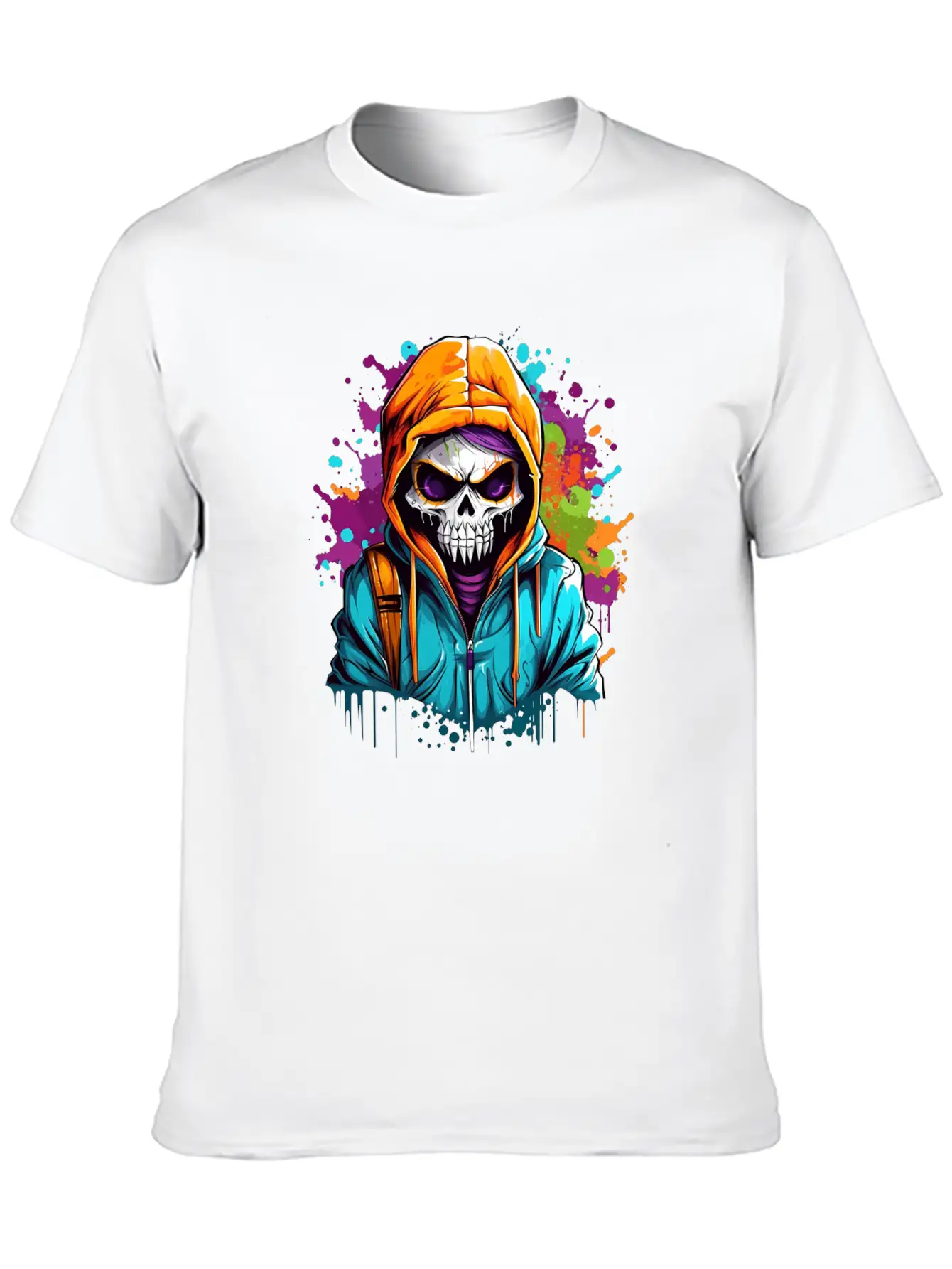 Halloween Nightmares Unisex Short Sleeve Soft Cotton T-Shirt – Casual Everyday Wear