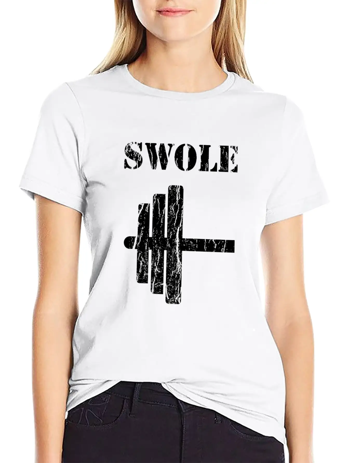Halloween Swole Mates Funny Couple Matching Gift Unisex Short Sleeve Soft Cotton T-Shirt – Casual Everyday Wear