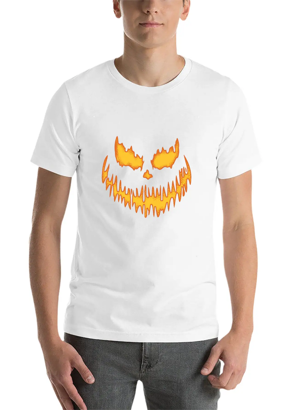Halloween Unisex Short Sleeve Soft Cotton T-Shirt – Casual Everyday Wear