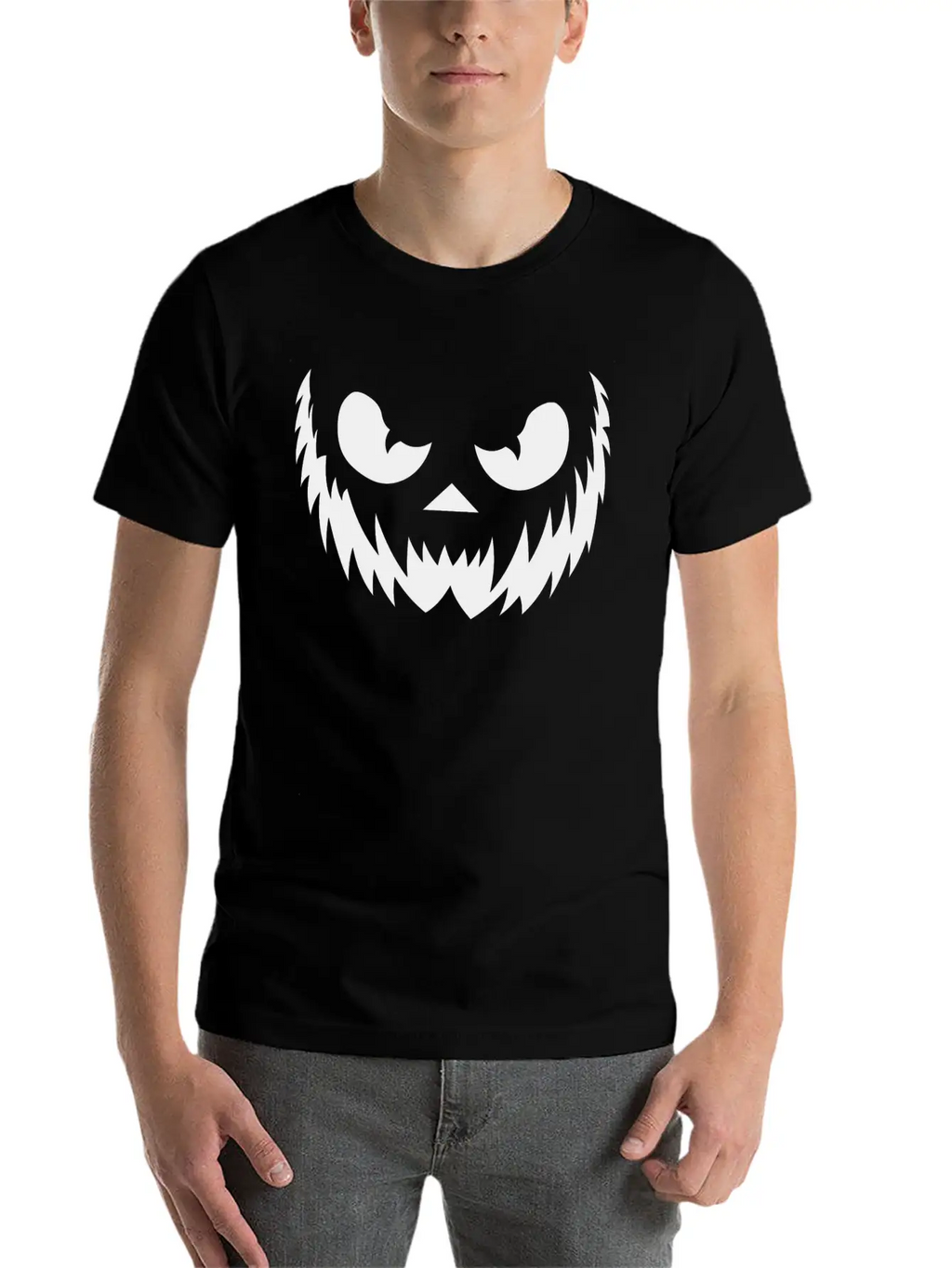 HalloweenV2 Unisex Short Sleeve Soft Cotton T-Shirt – Casual Everyday Wear