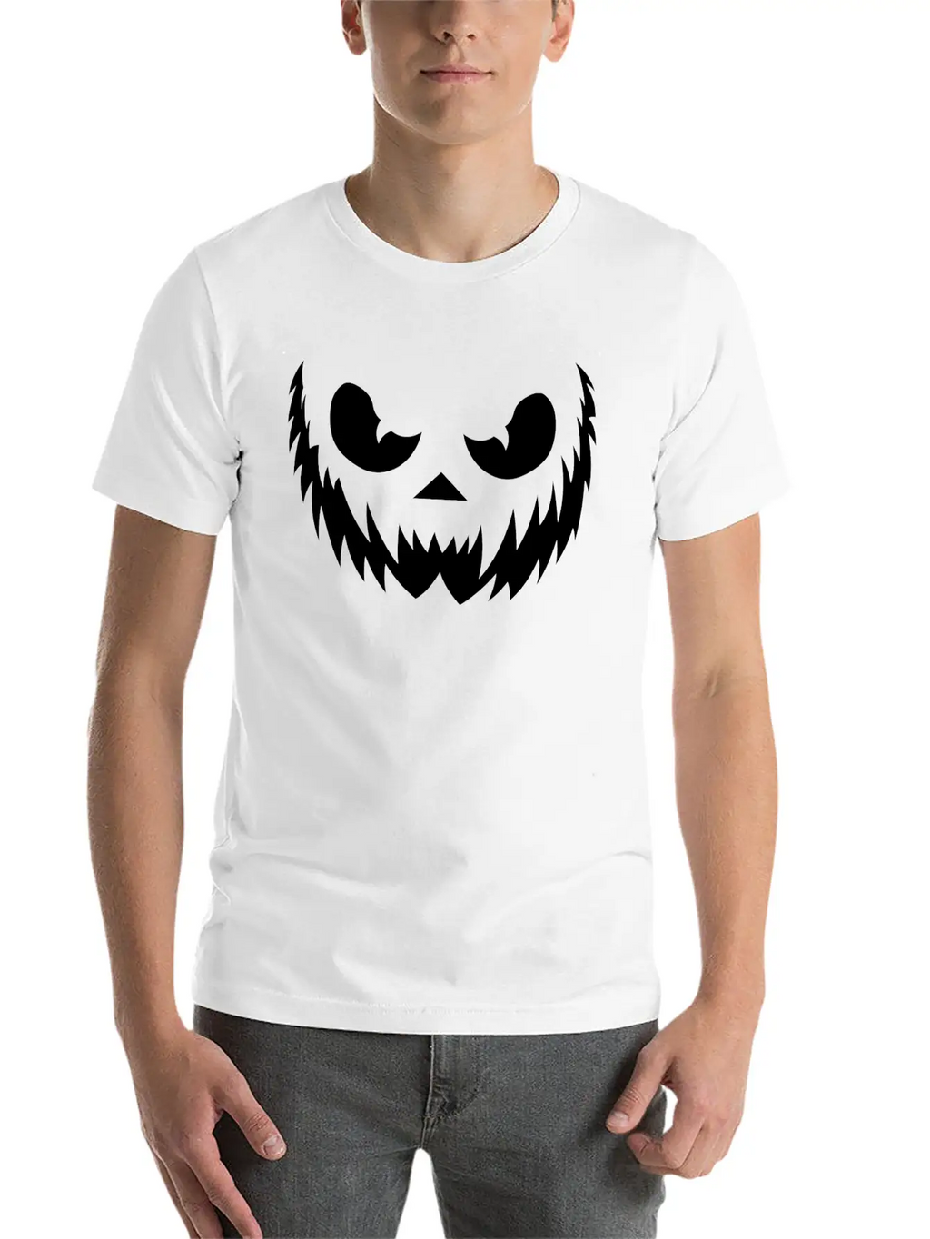 HalloweenV2 Unisex Short Sleeve Soft Cotton T-Shirt – Casual Everyday Wear