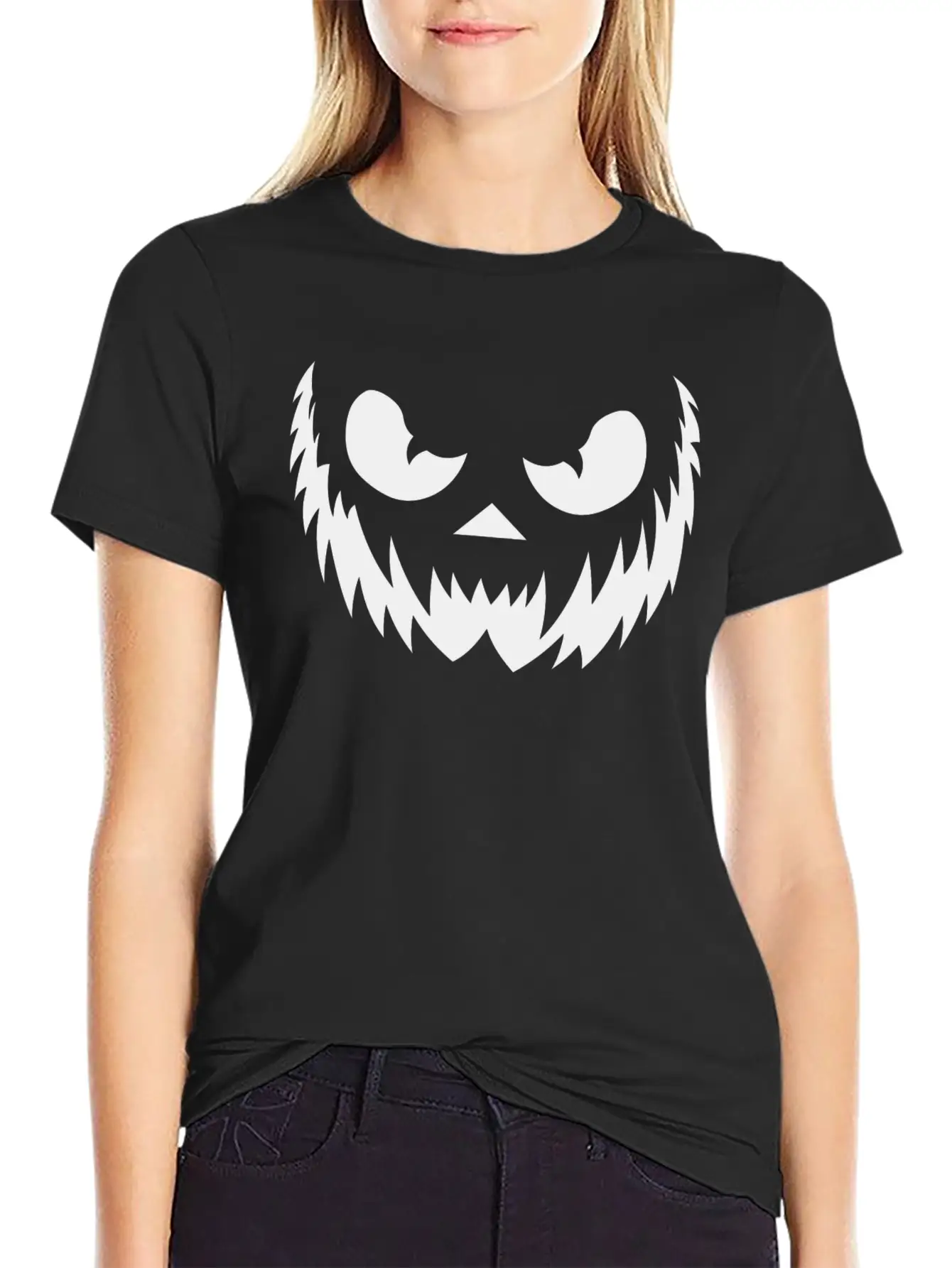 HalloweenV2 Unisex Short Sleeve Soft Cotton T-Shirt – Casual Everyday Wear