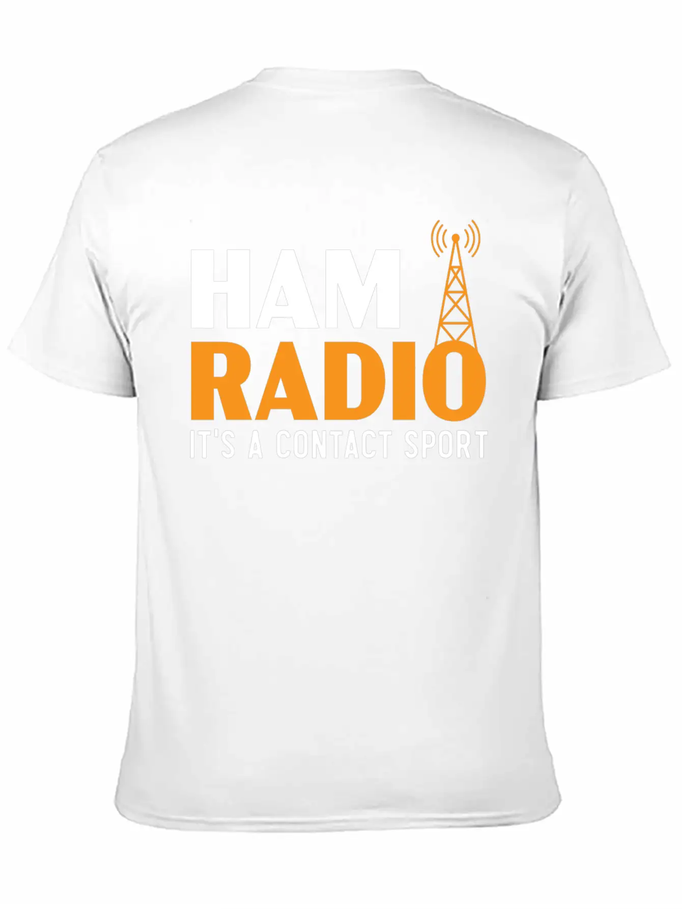Ham Radio It's A Contact Sport Operator Ham Radio Breathable Graphic T-Shirt – Perfect For Casual Days