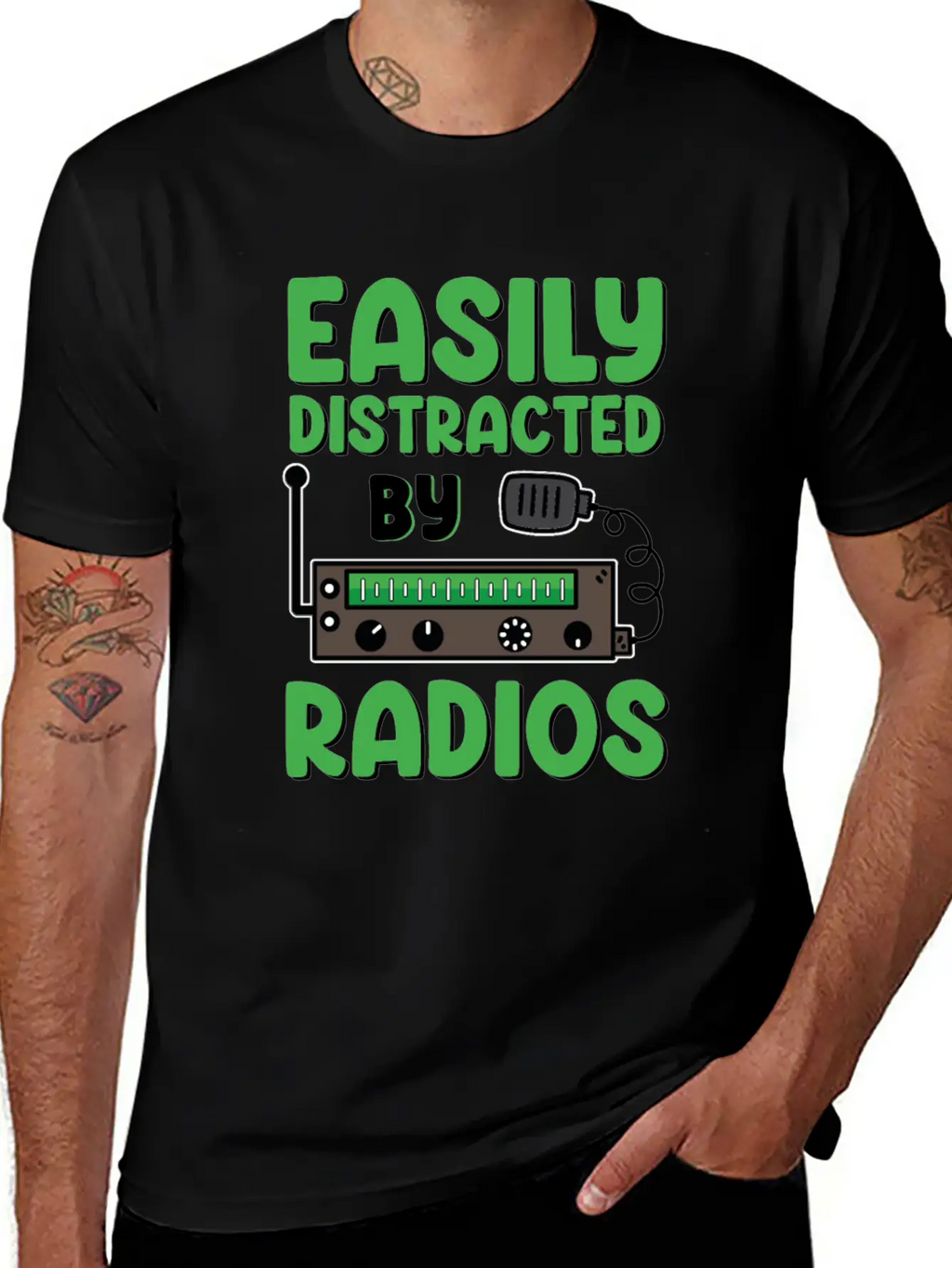 Ham Radio Operator Amateur Radio Morse CB Ham Unisex Casual T-Shirt – Clean Design For Daily Comfort