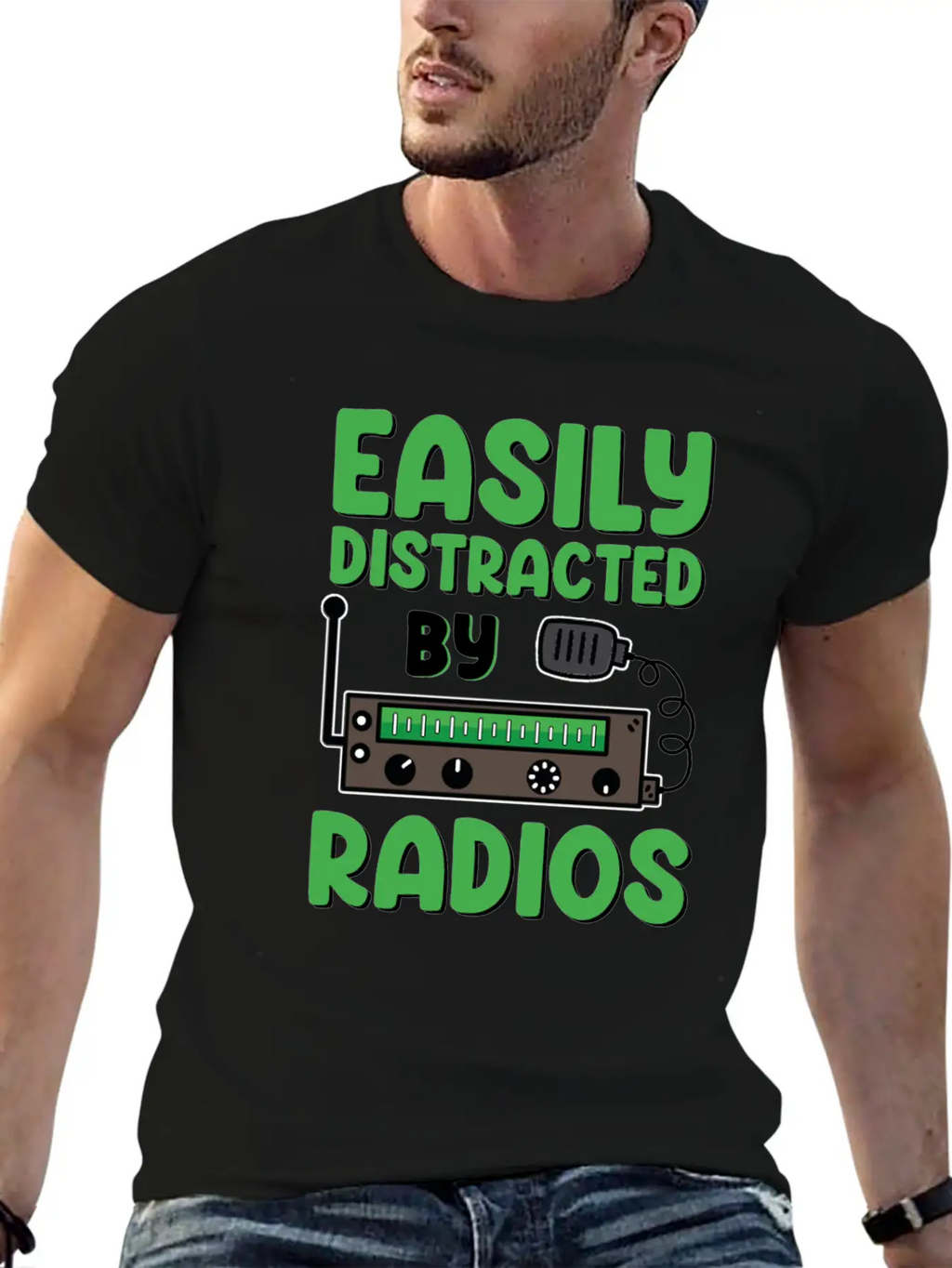 Ham Radio Operator Amateur Radio Morse CB Ham Unisex Casual T-Shirt – Clean Design For Daily Comfort