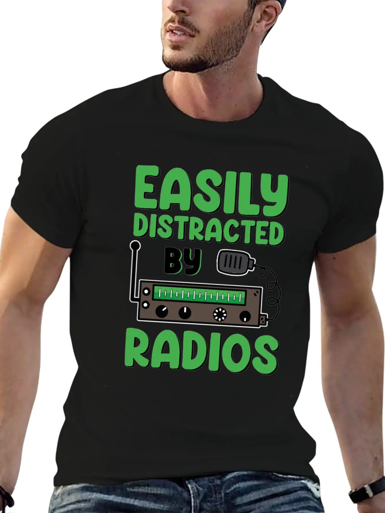 Ham Radio Operator Amateur Radio Morse CB Ham Unisex Casual T-Shirt – Clean Design For Daily Comfort