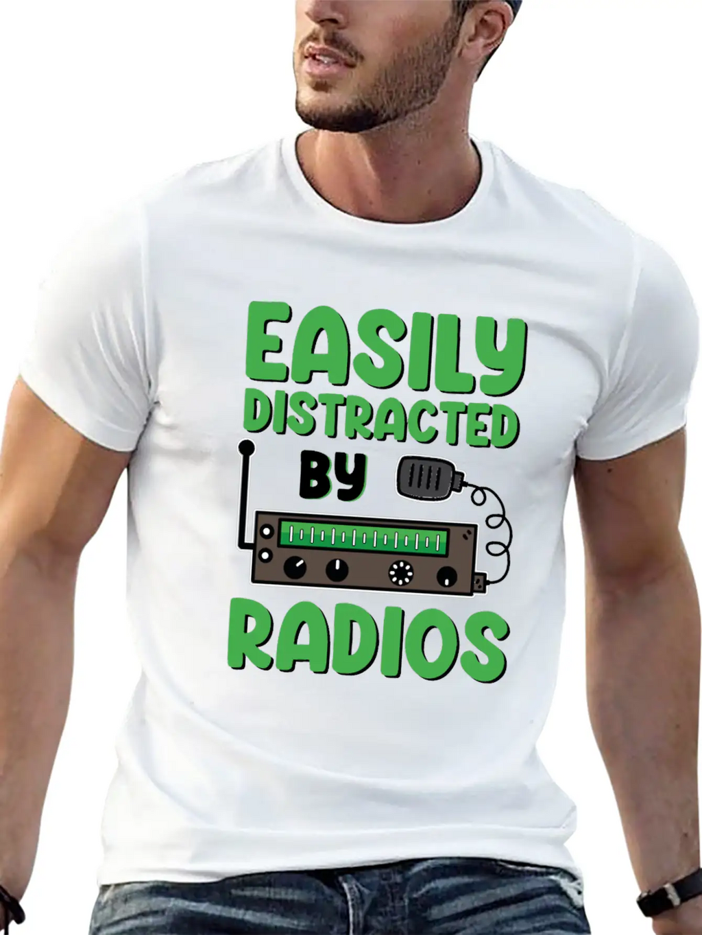 Ham Radio Operator Amateur Radio Morse CB Ham Unisex Casual T-Shirt – Clean Design For Daily Comfort