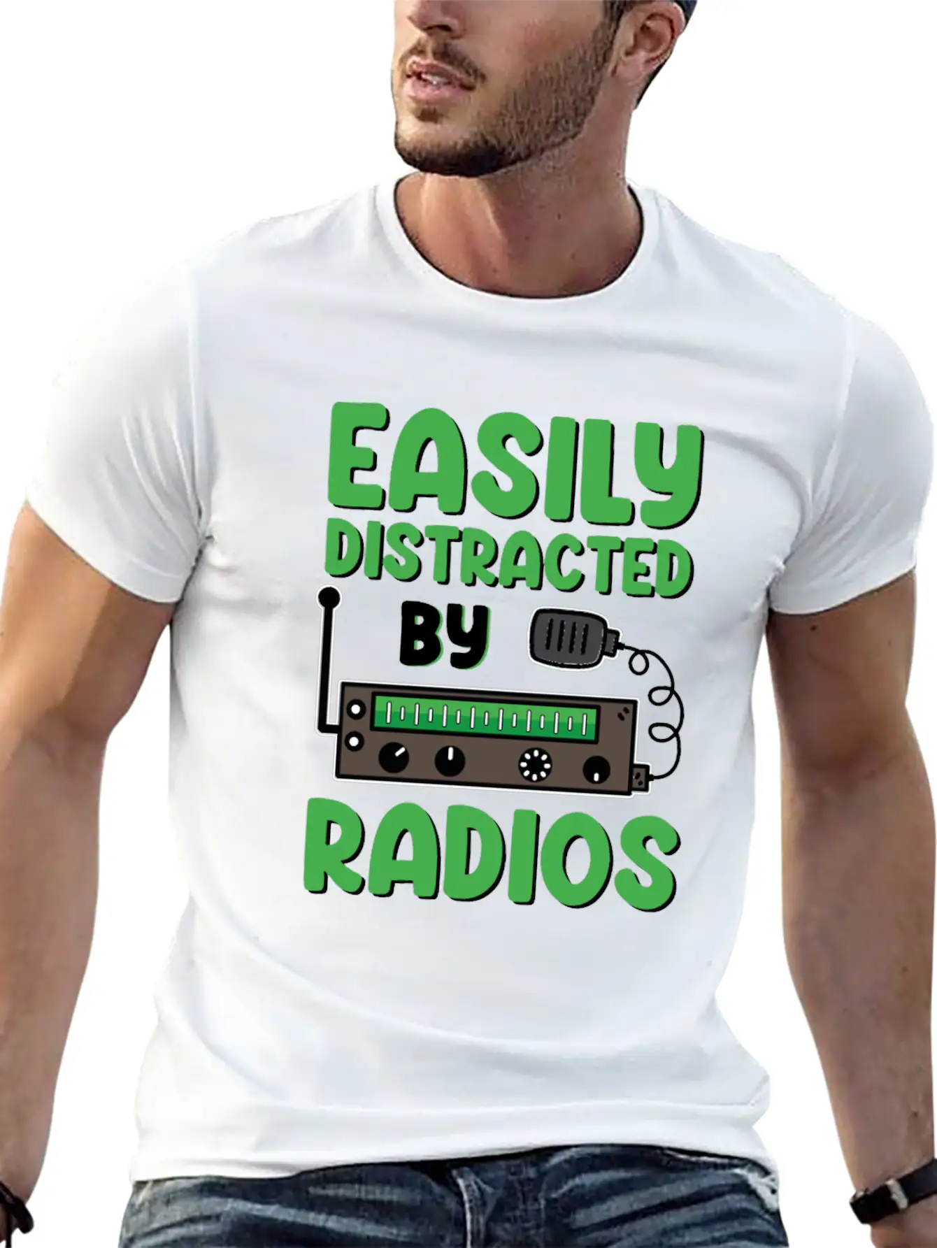 Ham Radio Operator Amateur Radio Morse CB Ham Unisex Casual T-Shirt – Clean Design For Daily Comfort