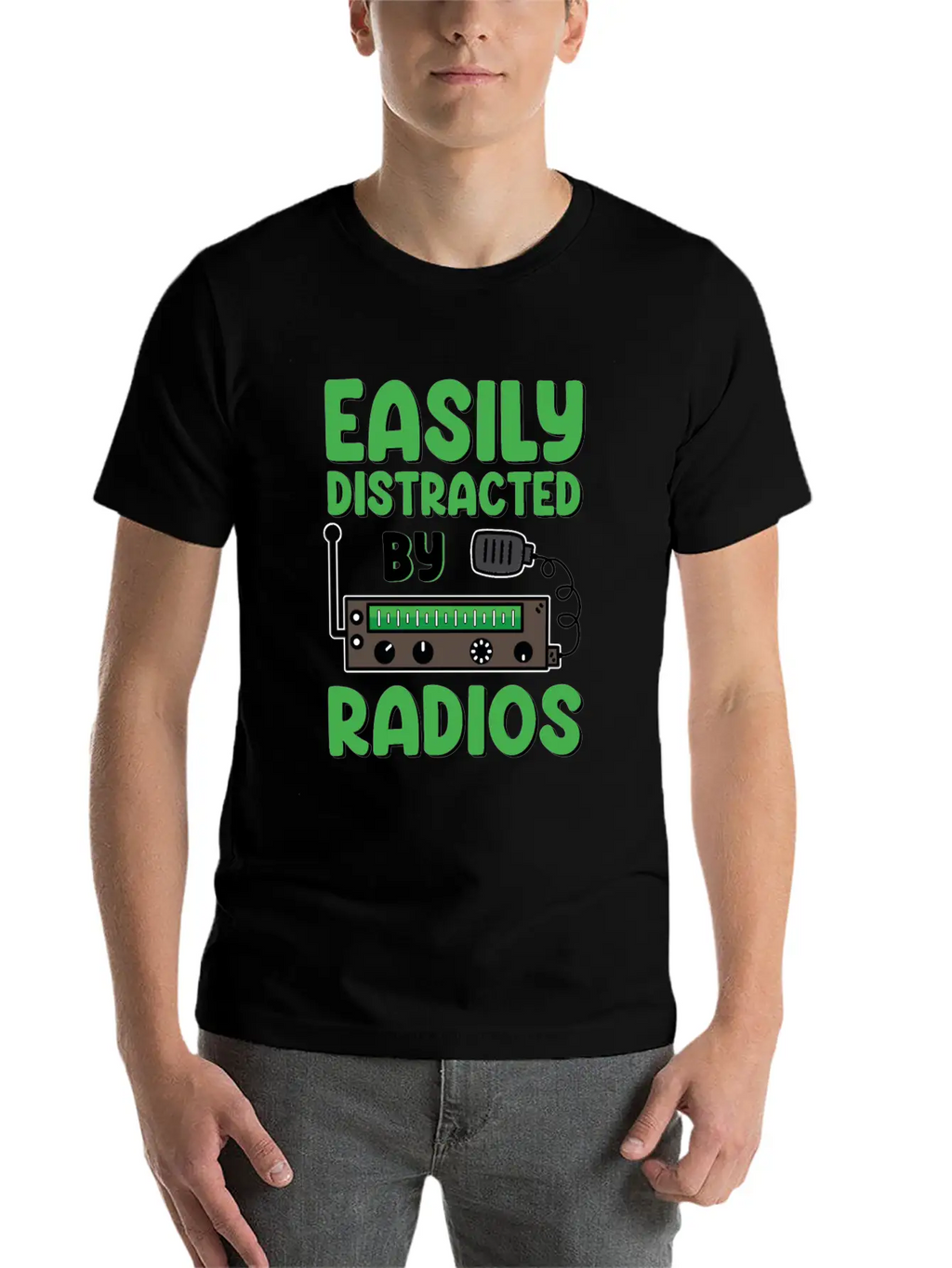 Ham Radio Operator Amateur Radio Morse CB Ham Unisex Casual T-Shirt – Clean Design For Daily Comfort