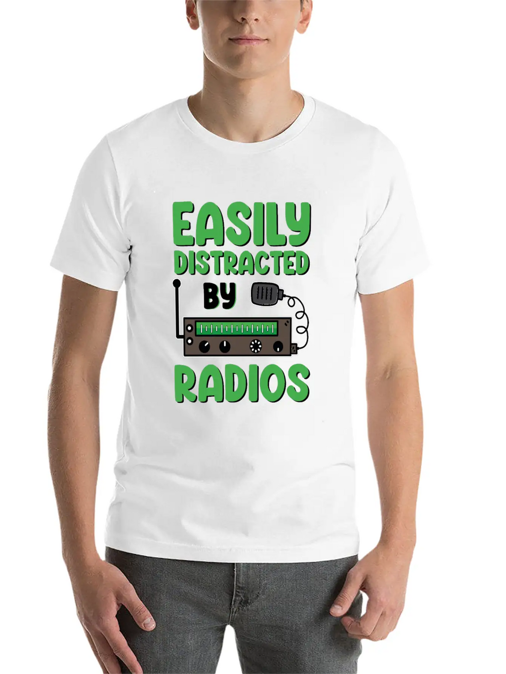 Ham Radio Operator Amateur Radio Morse CB Ham Unisex Casual T-Shirt – Clean Design For Daily Comfort