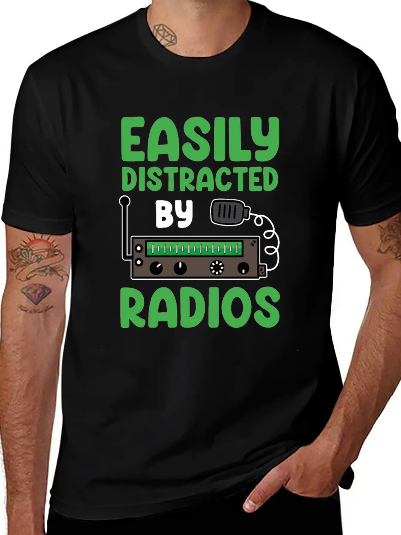 Ham Radio Operator Amateur Radio Morse Ham Radio Breathable Soft Cotton T-Shirt – Timeless Casual Look