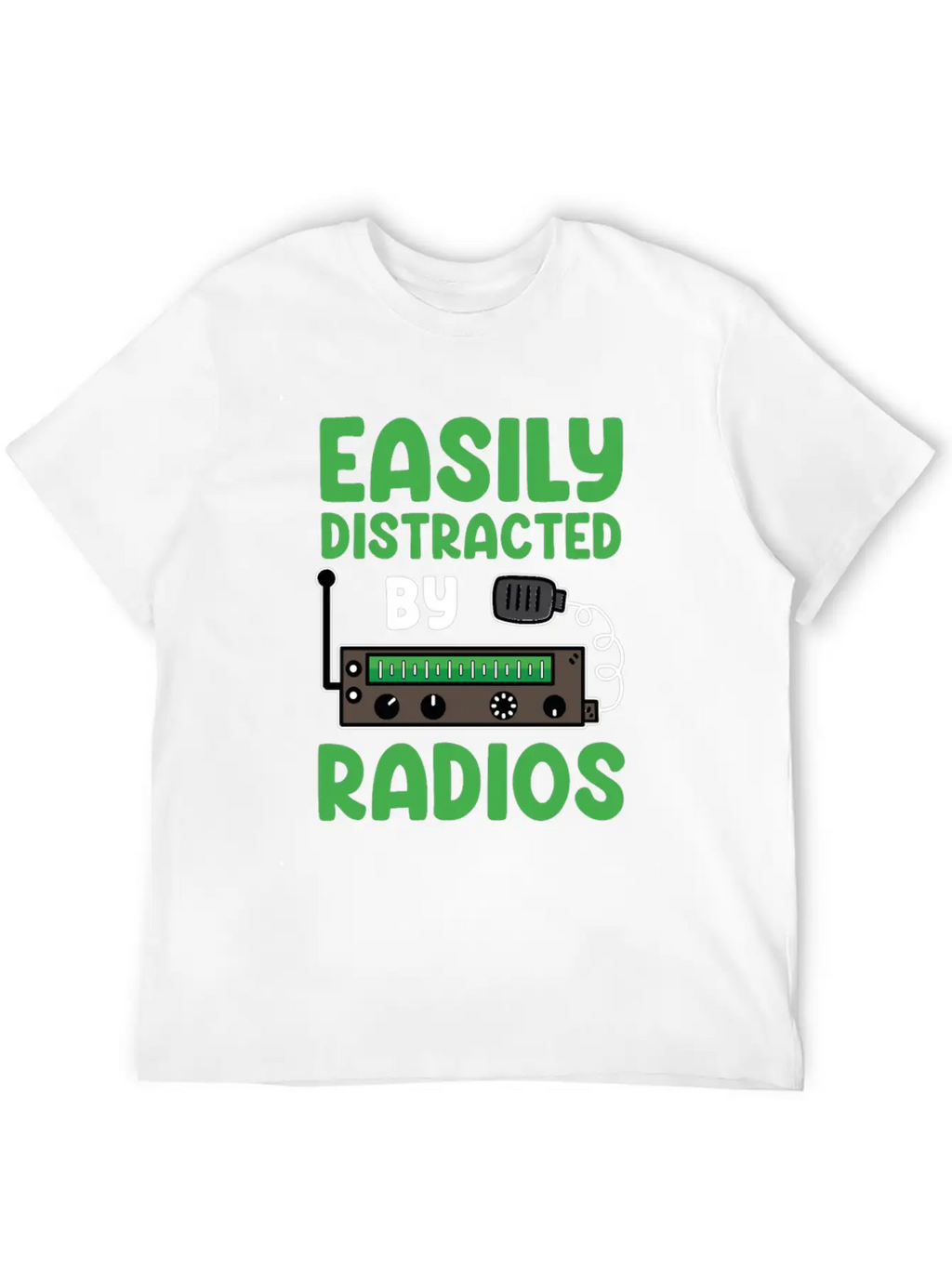 Ham Radio Operator Amateur Radio Morse Ham Radio Breathable Soft Cotton T-Shirt – Timeless Casual Look