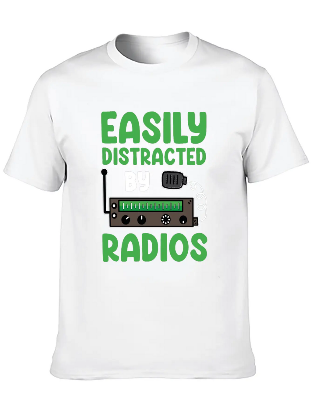 Ham Radio Operator Amateur Radio Morse Ham Radio Breathable Soft Cotton T-Shirt – Timeless Casual Look